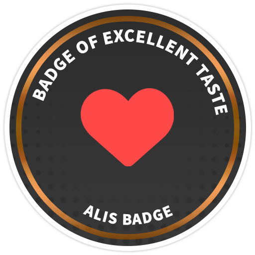Bronze ALIS Badge of Excellent Taste