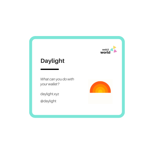 Web3 Word Daylight 3
