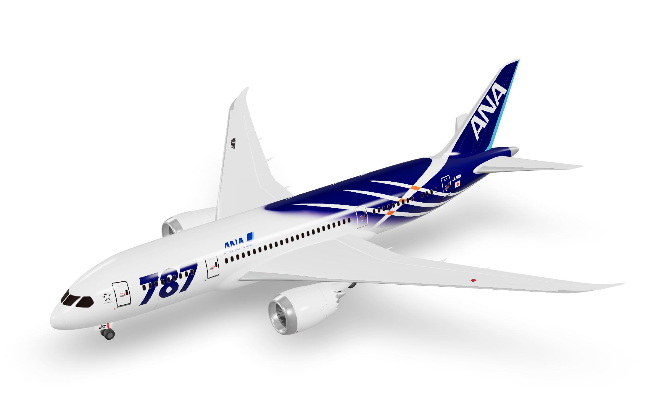 3D ANA787 Original「JA801A」#39