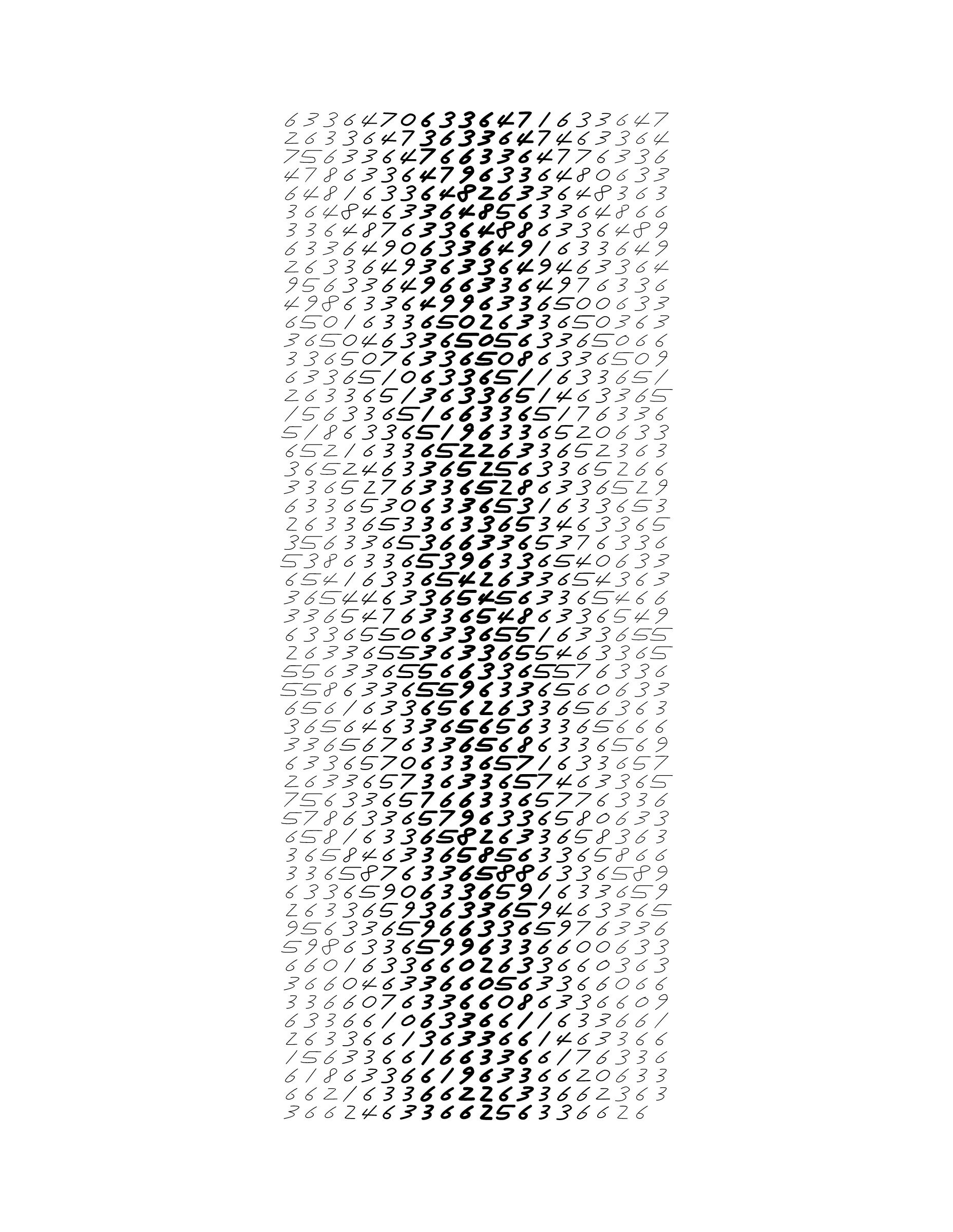 Endless (5,607,250 to Infinity) #2497