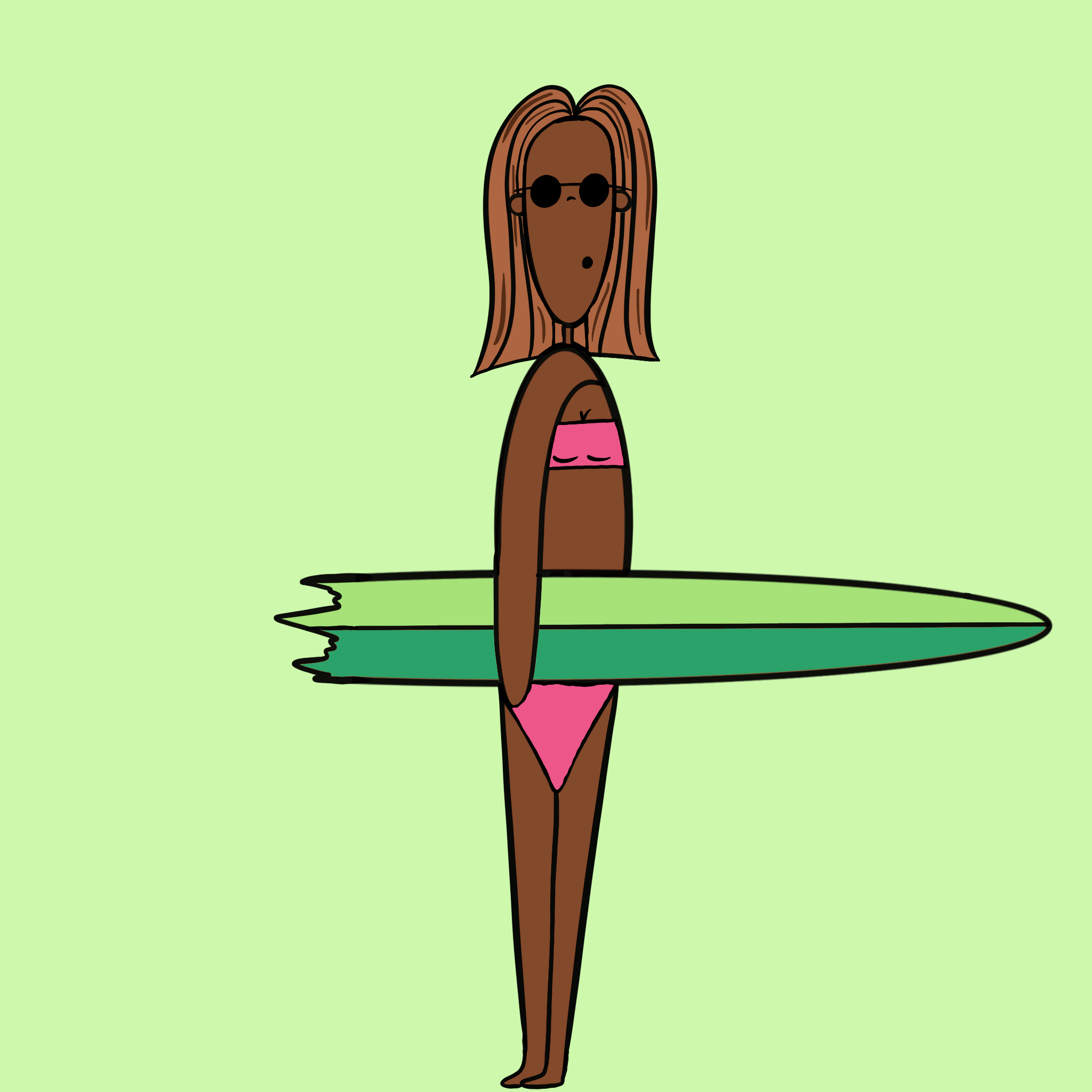 The Little Surfers #2240