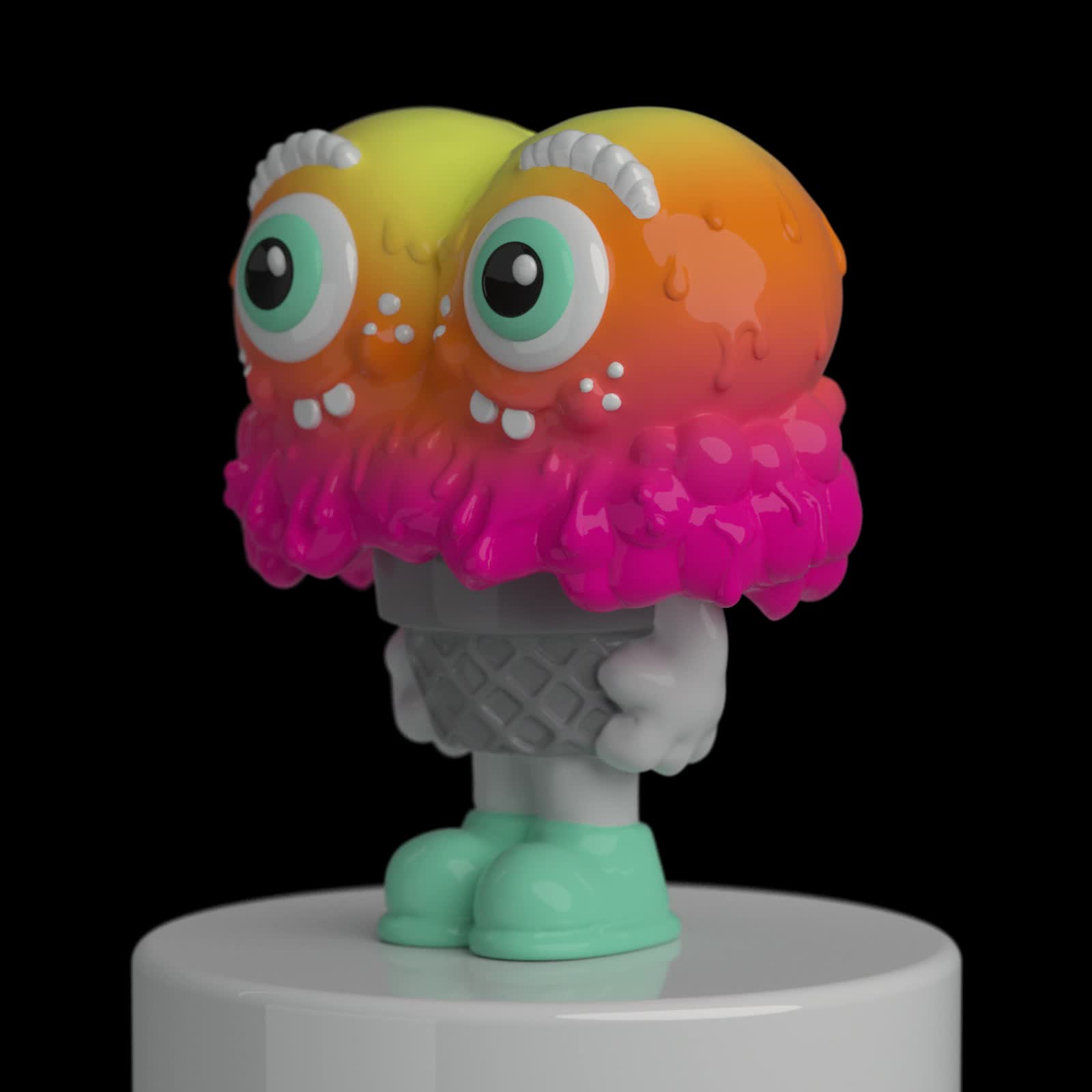 Painted Mister Melty #32/50