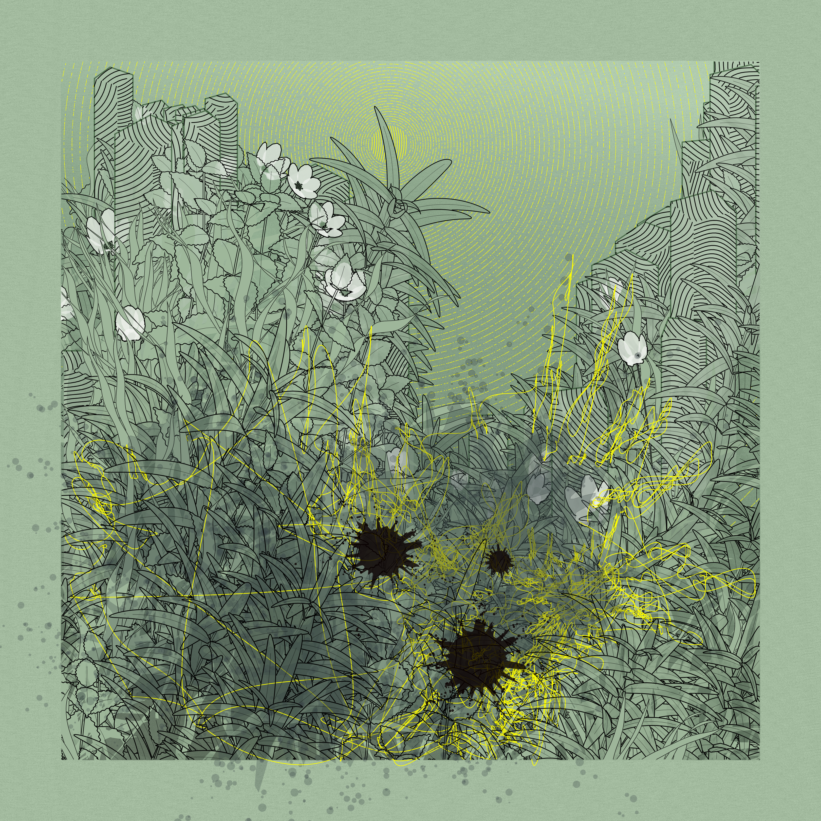 Landscape with Carbon Capture #4800