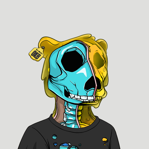 Zombie Okay Bear #3543