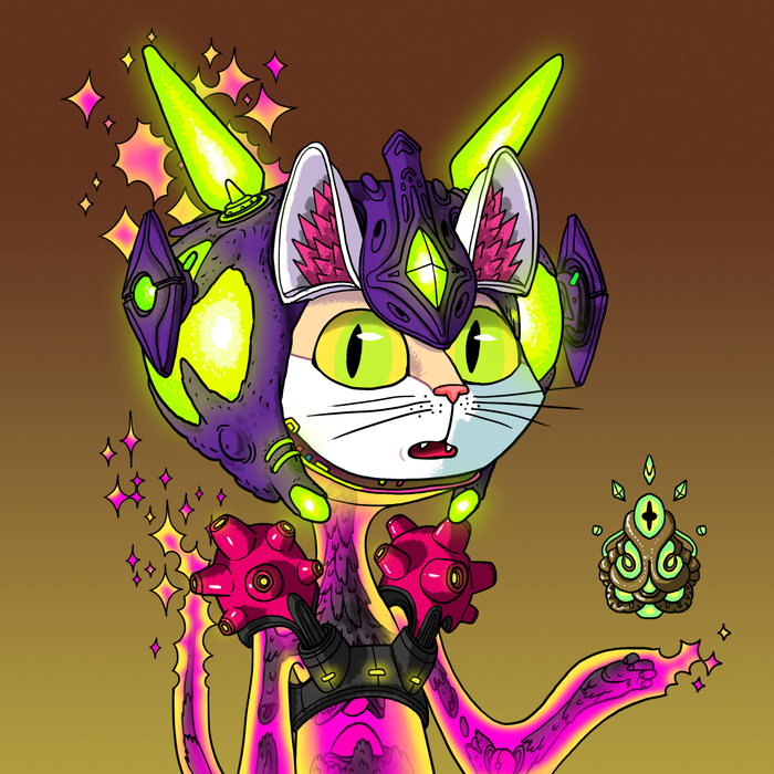 Alien Cat #10153