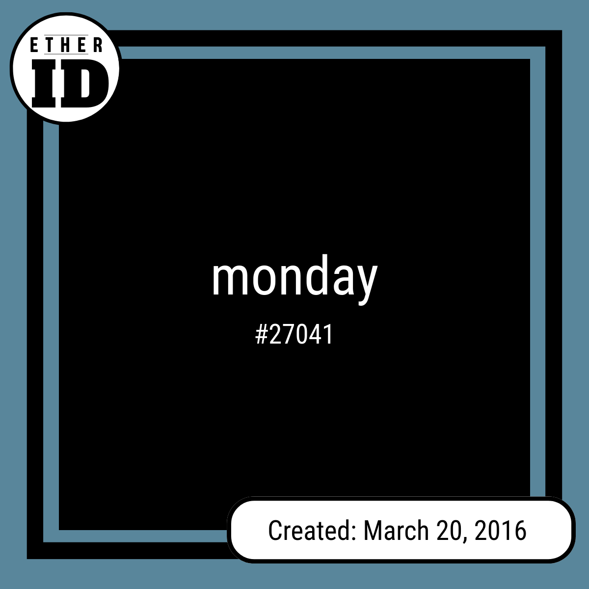 monday