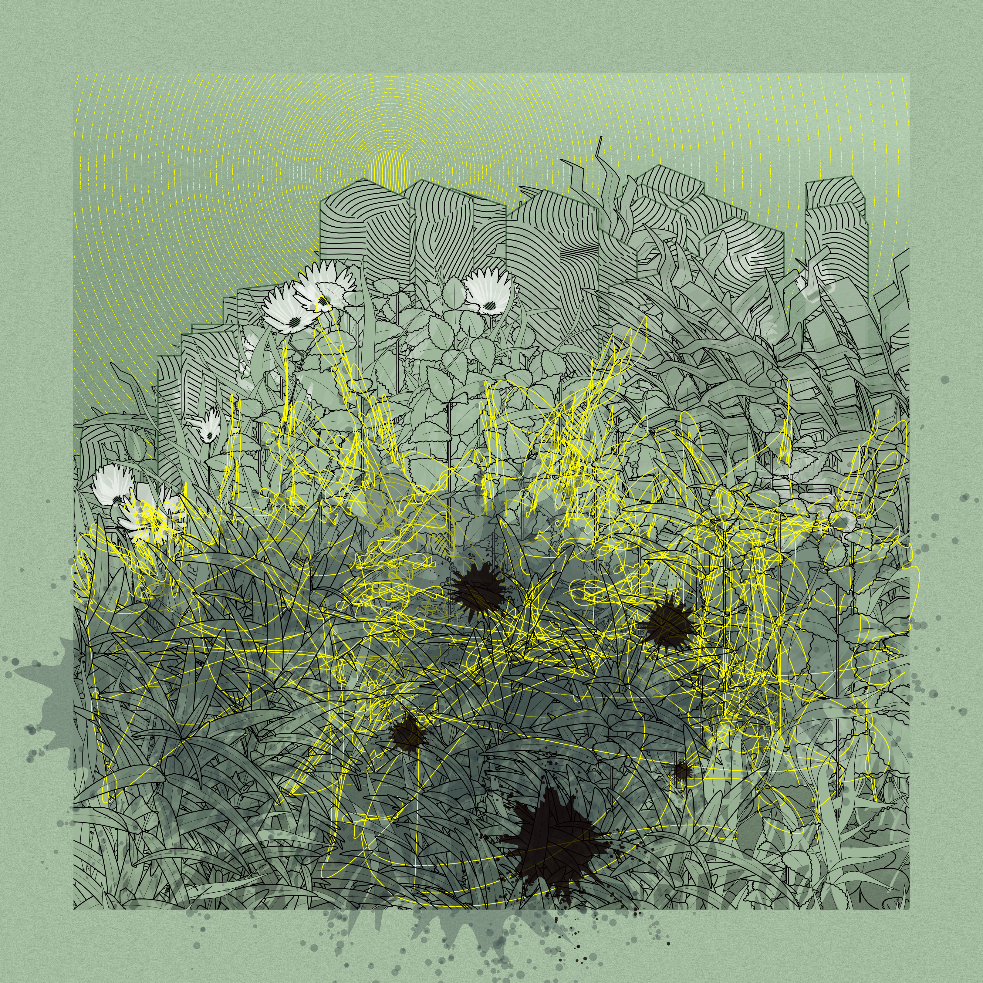 Landscape with Carbon Capture #125