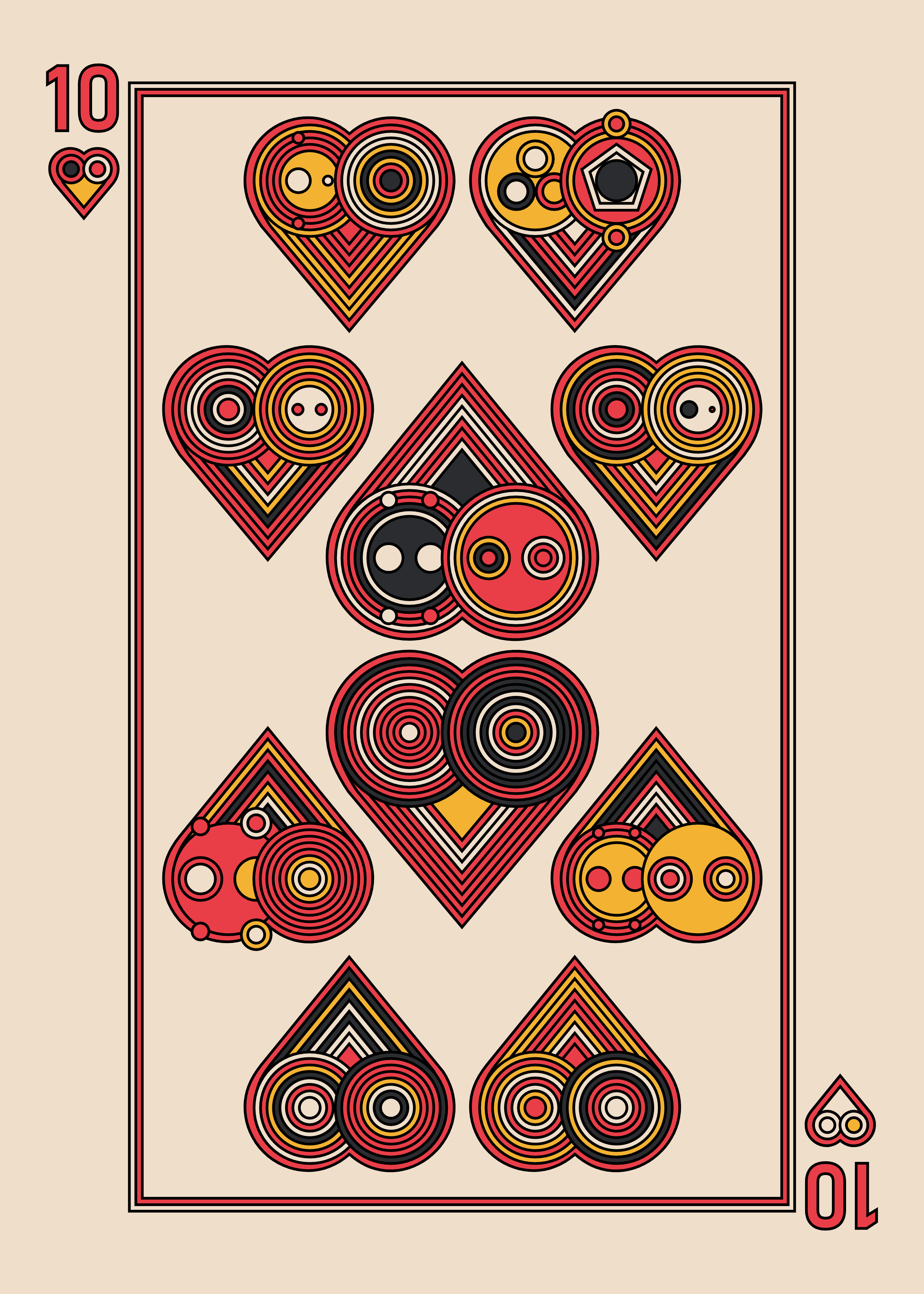 Ten of Hearts Light