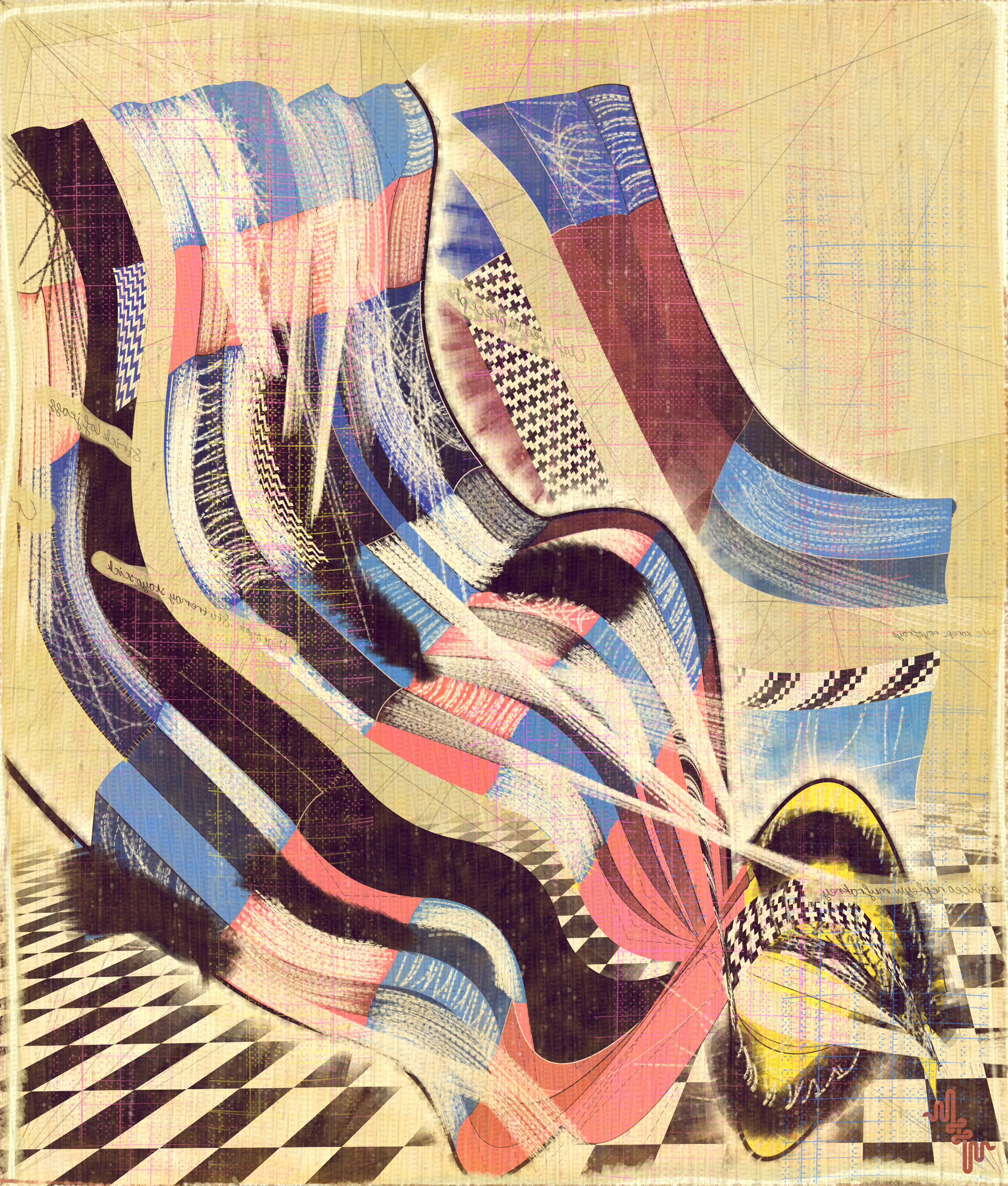 Amplitudes of Canvas #223