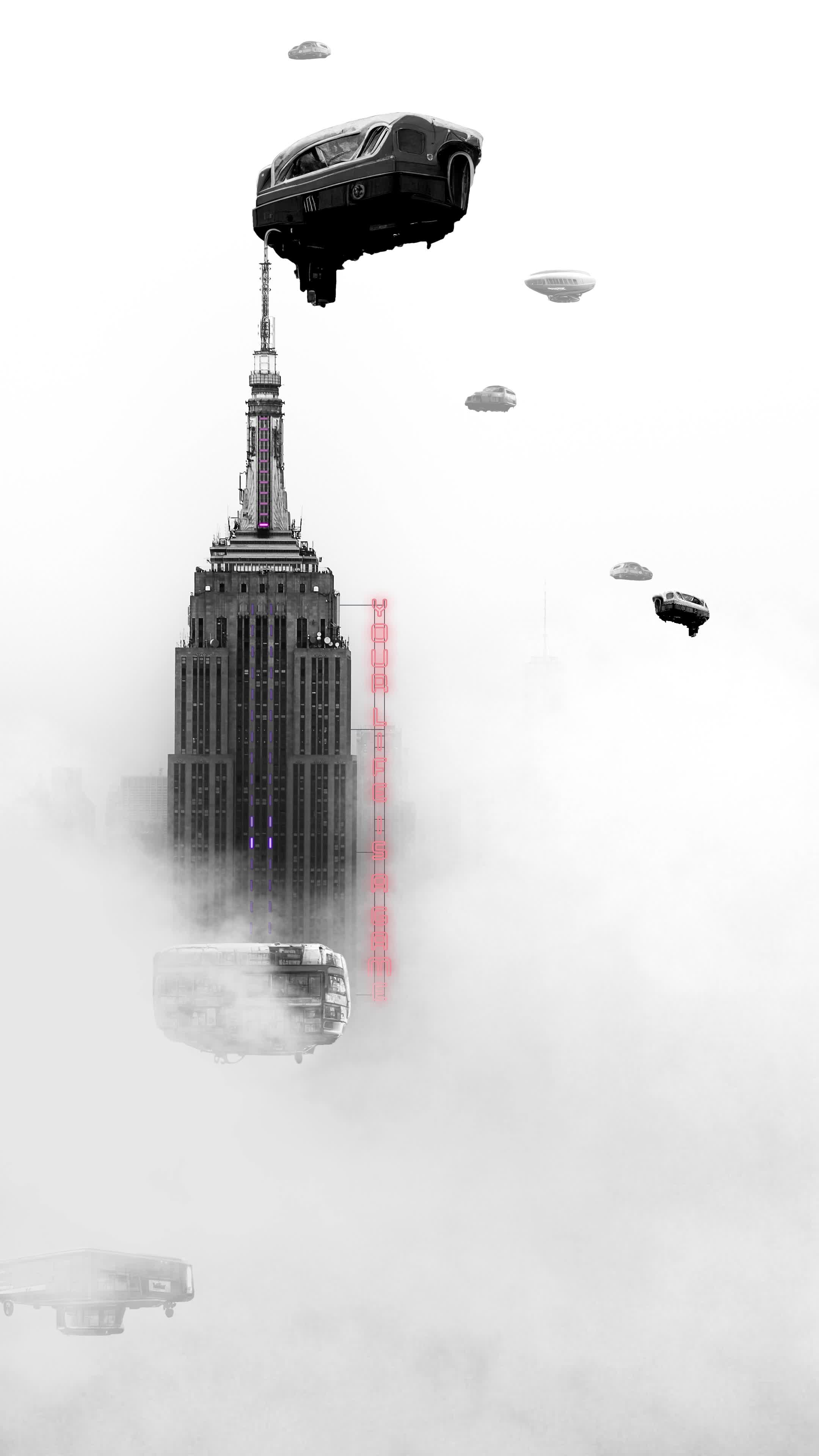 New York, fog and flying cars. #8/33