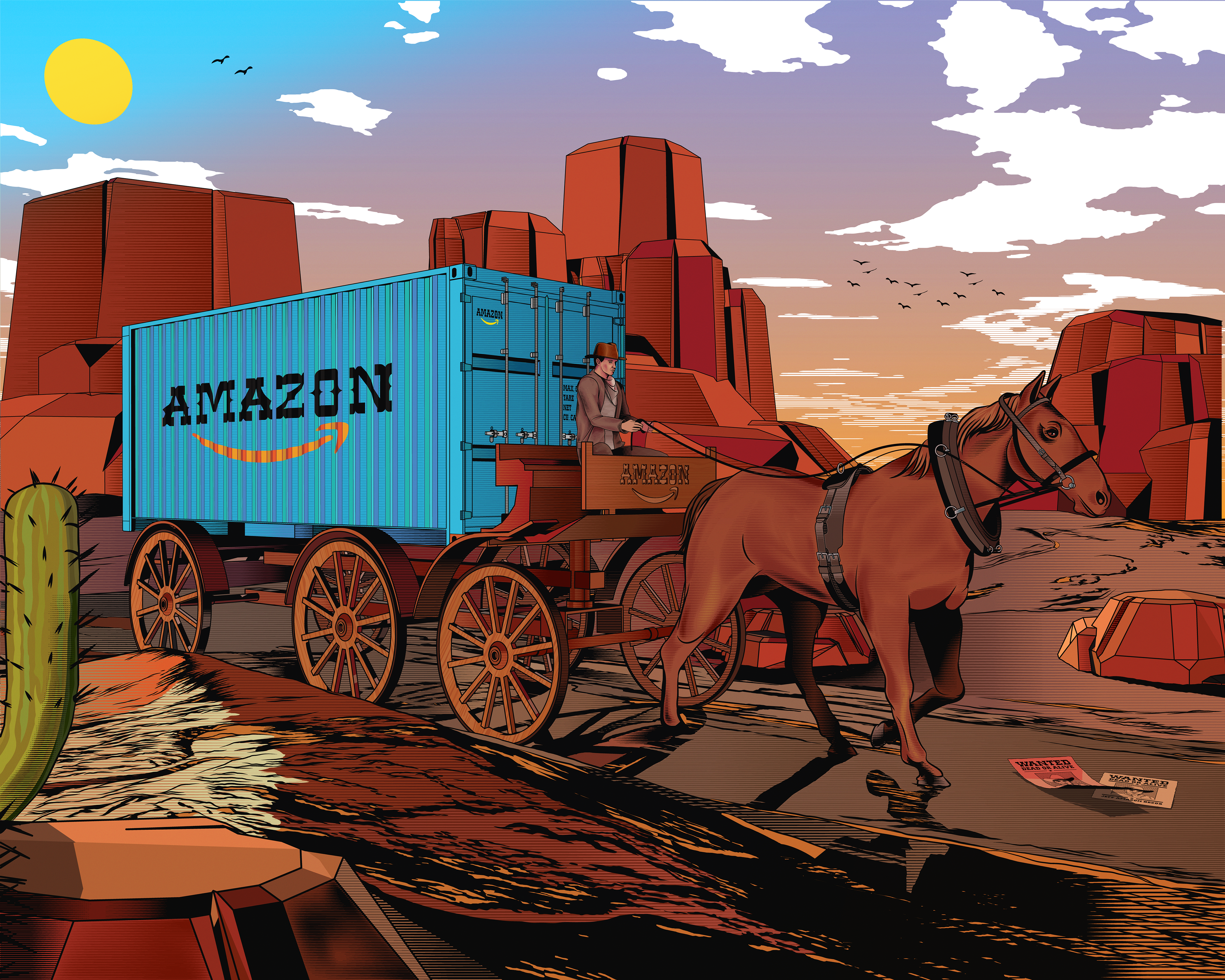 Amazon in the Wild West