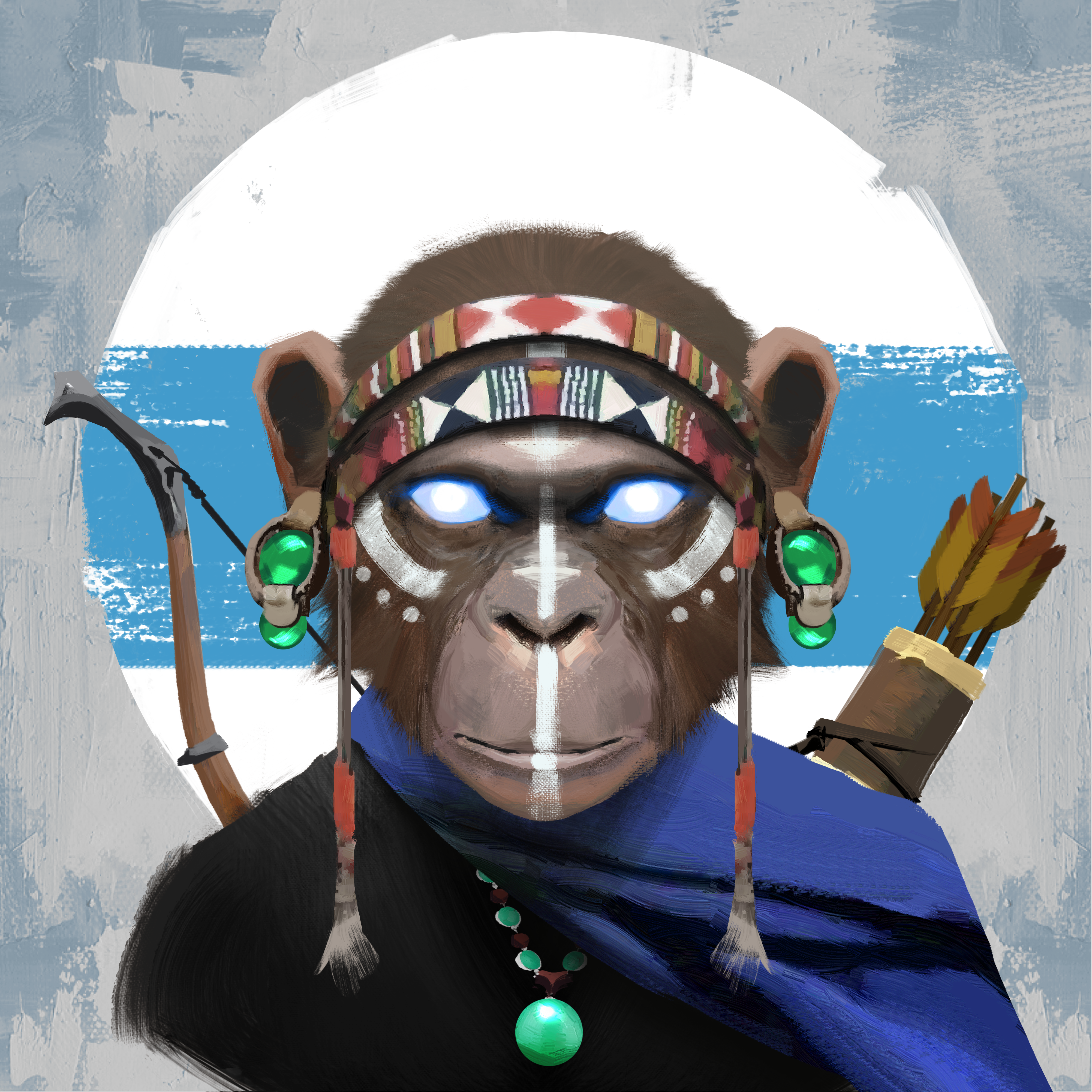 Angry Ape Army Valkyrie #4353