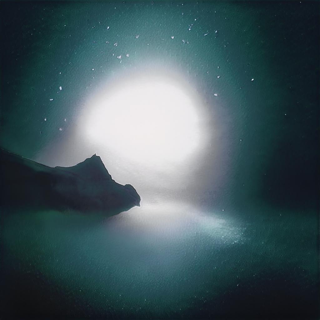 a moon lite walk through a dream