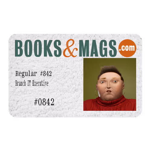 18.43 Ⓡ / week, Books & Mags