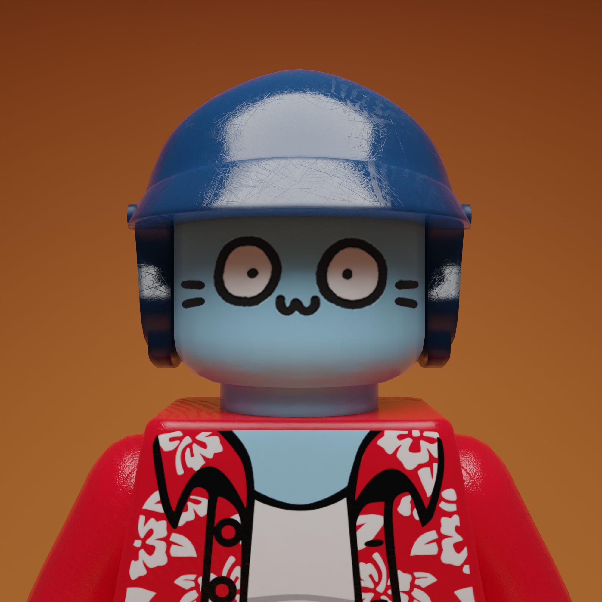 Cat Brick #4050