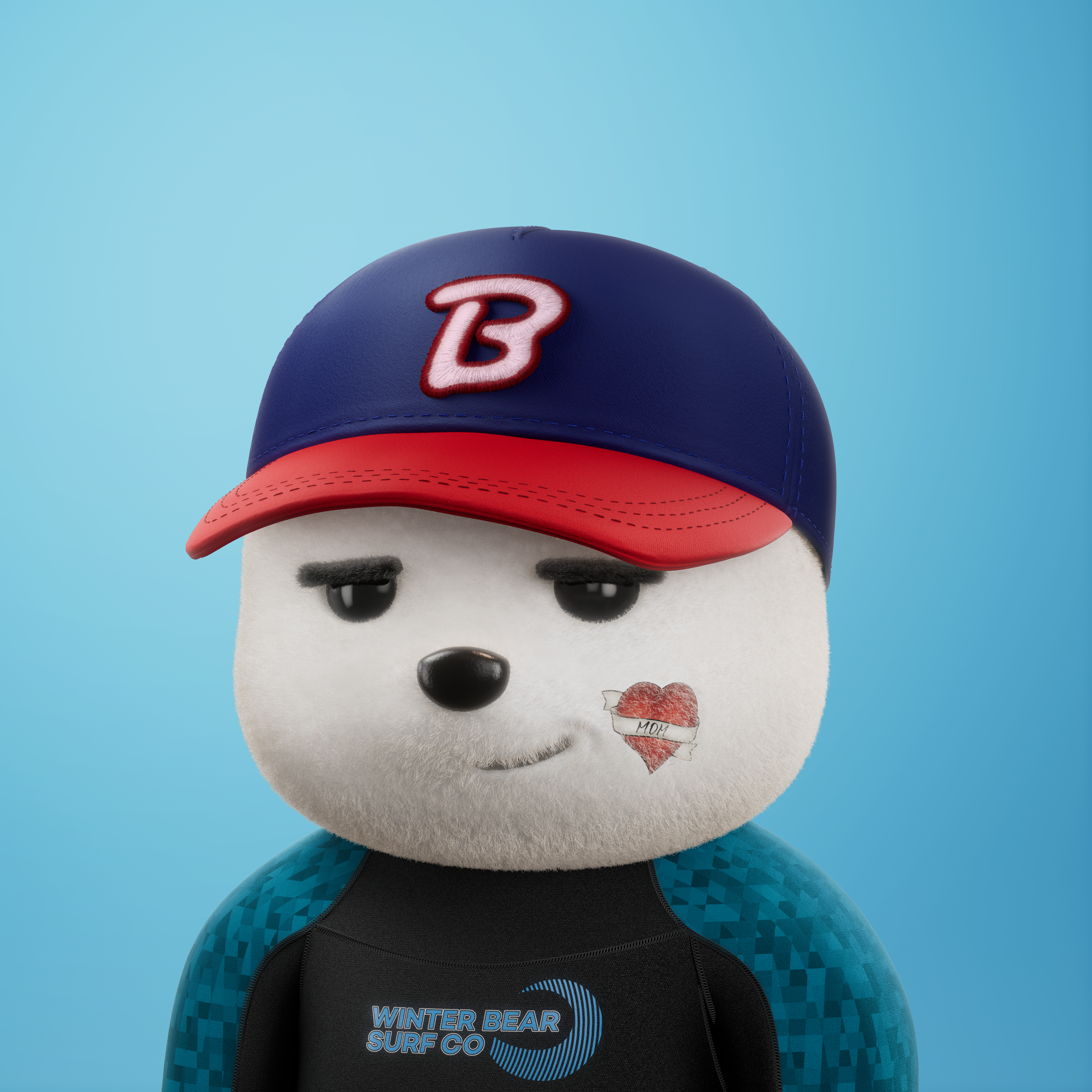 3D Bear #9620