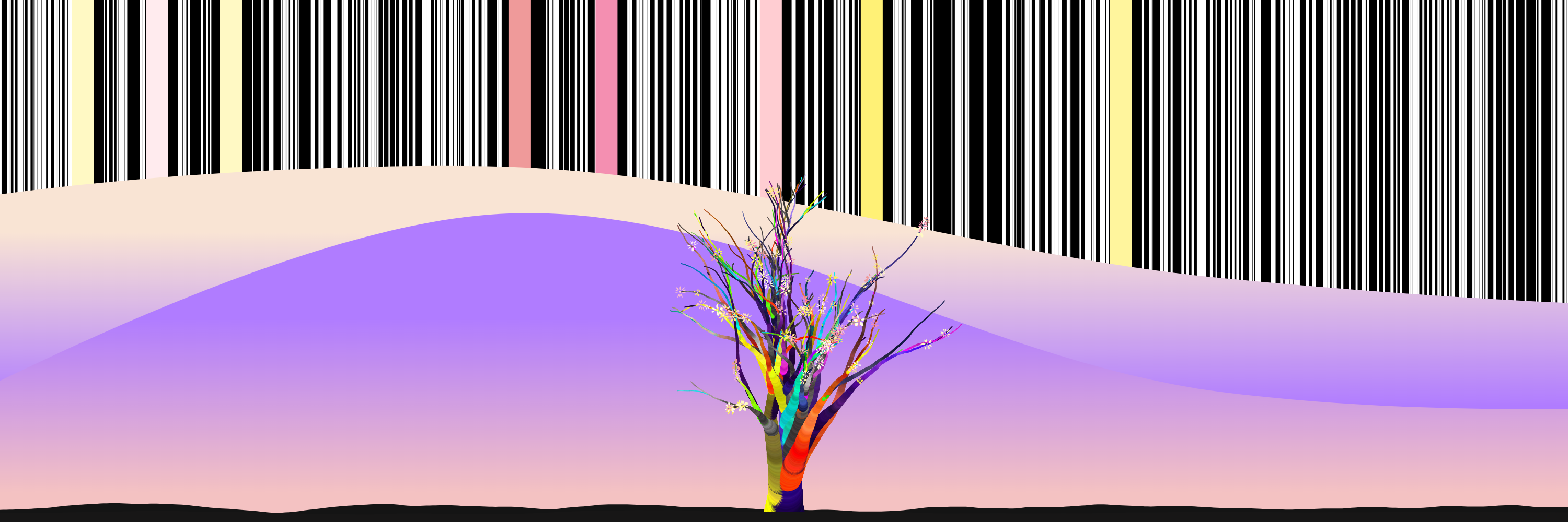 Coded Flowering Banner #006