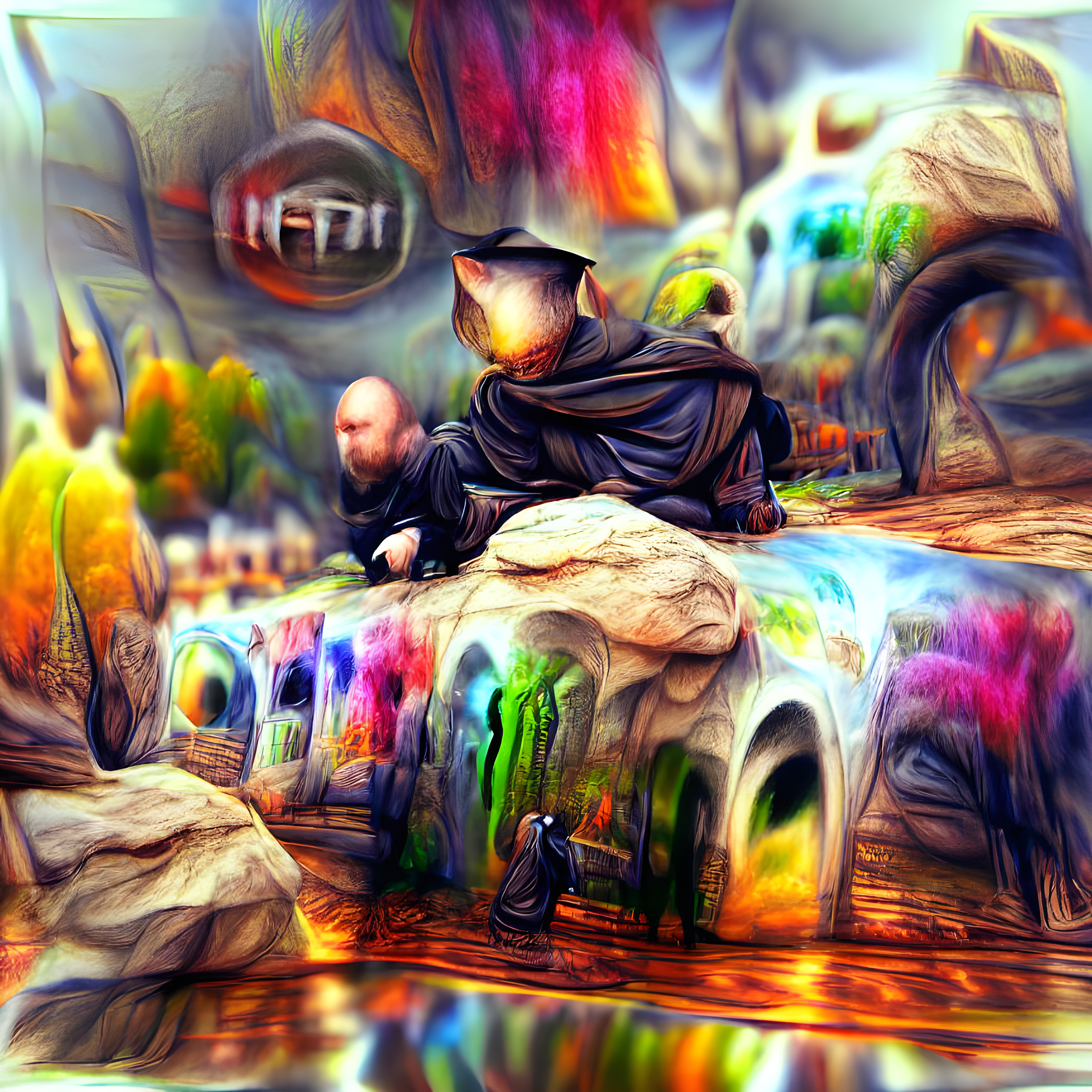 Mad Monk Creates Cryptoart