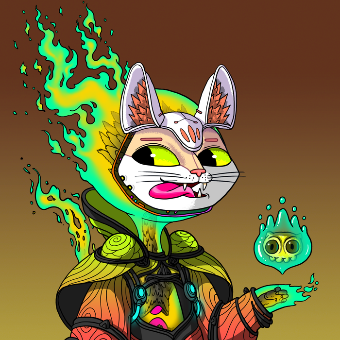 Alien Cat #9189