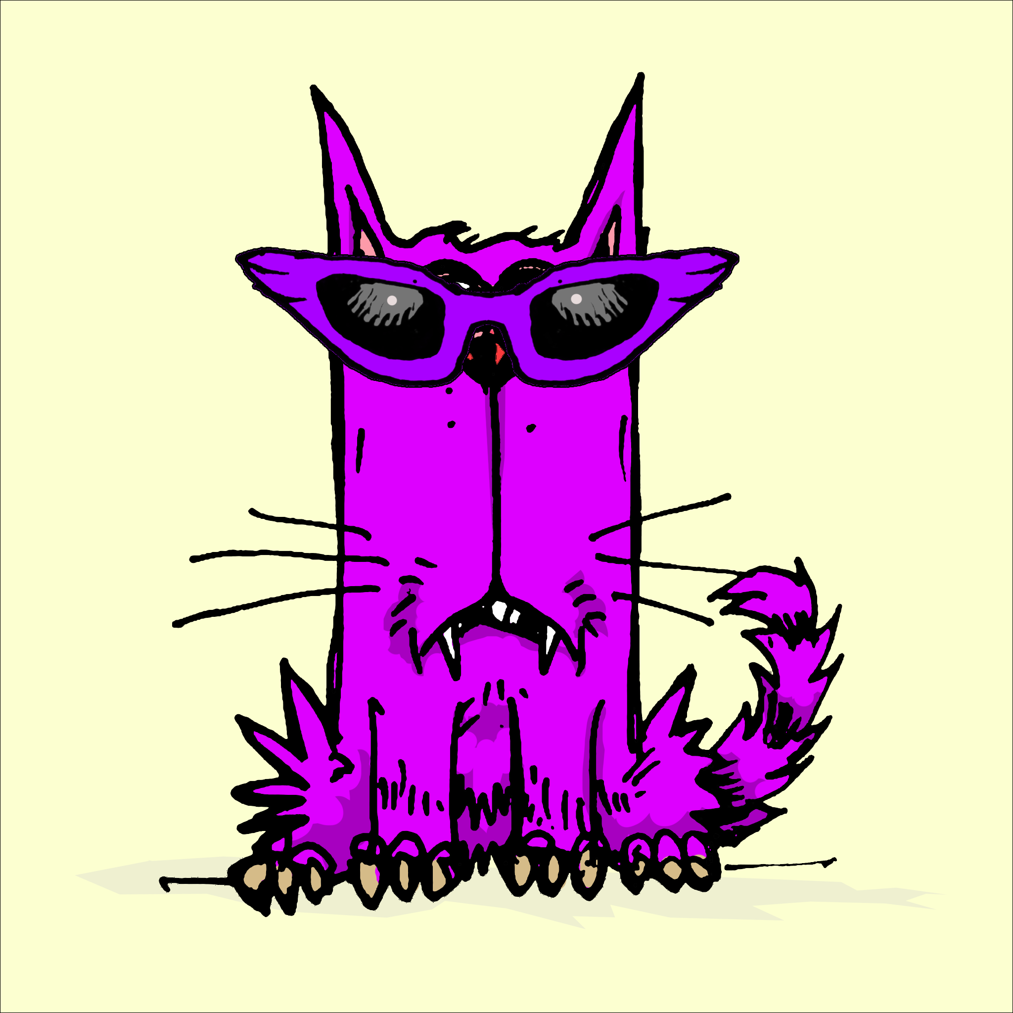 My Scruffy Cat 1039