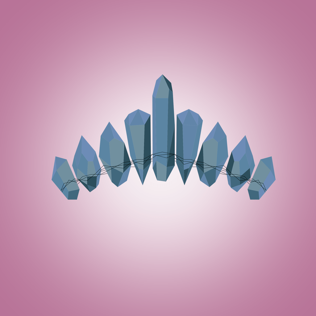 The Silver crystallized