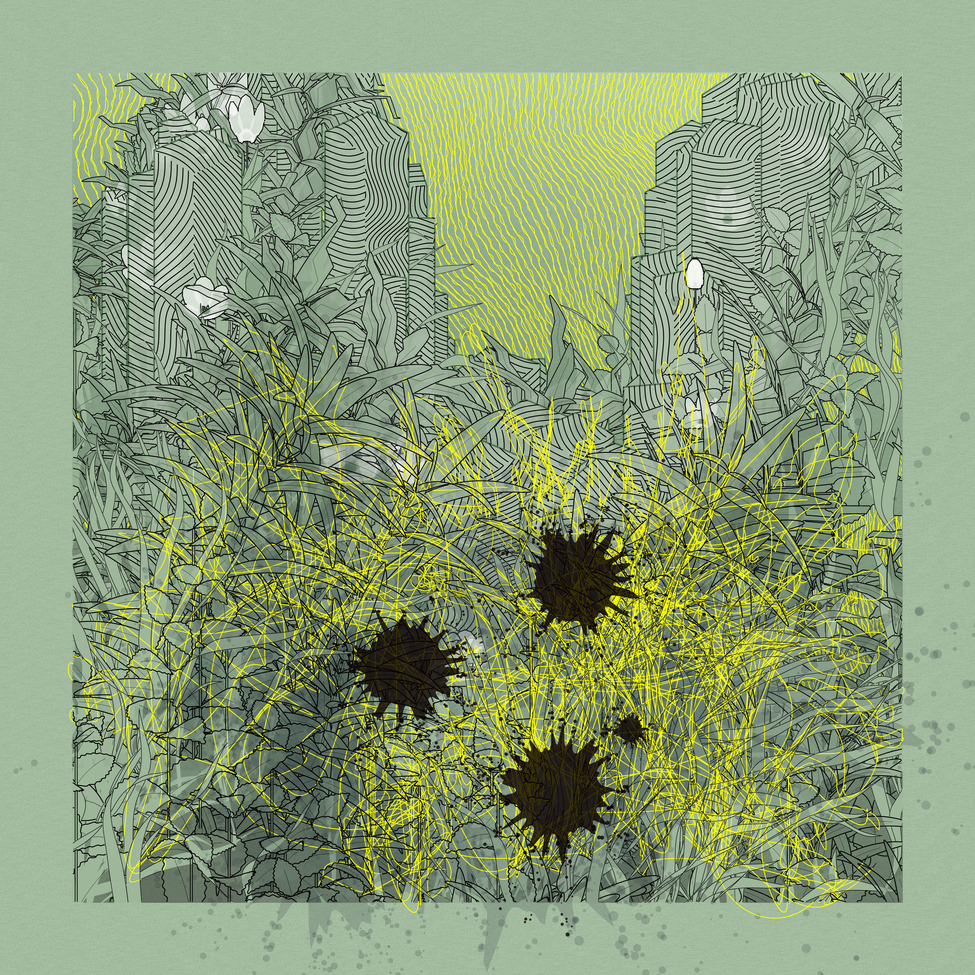 Landscape with Carbon Capture #7328