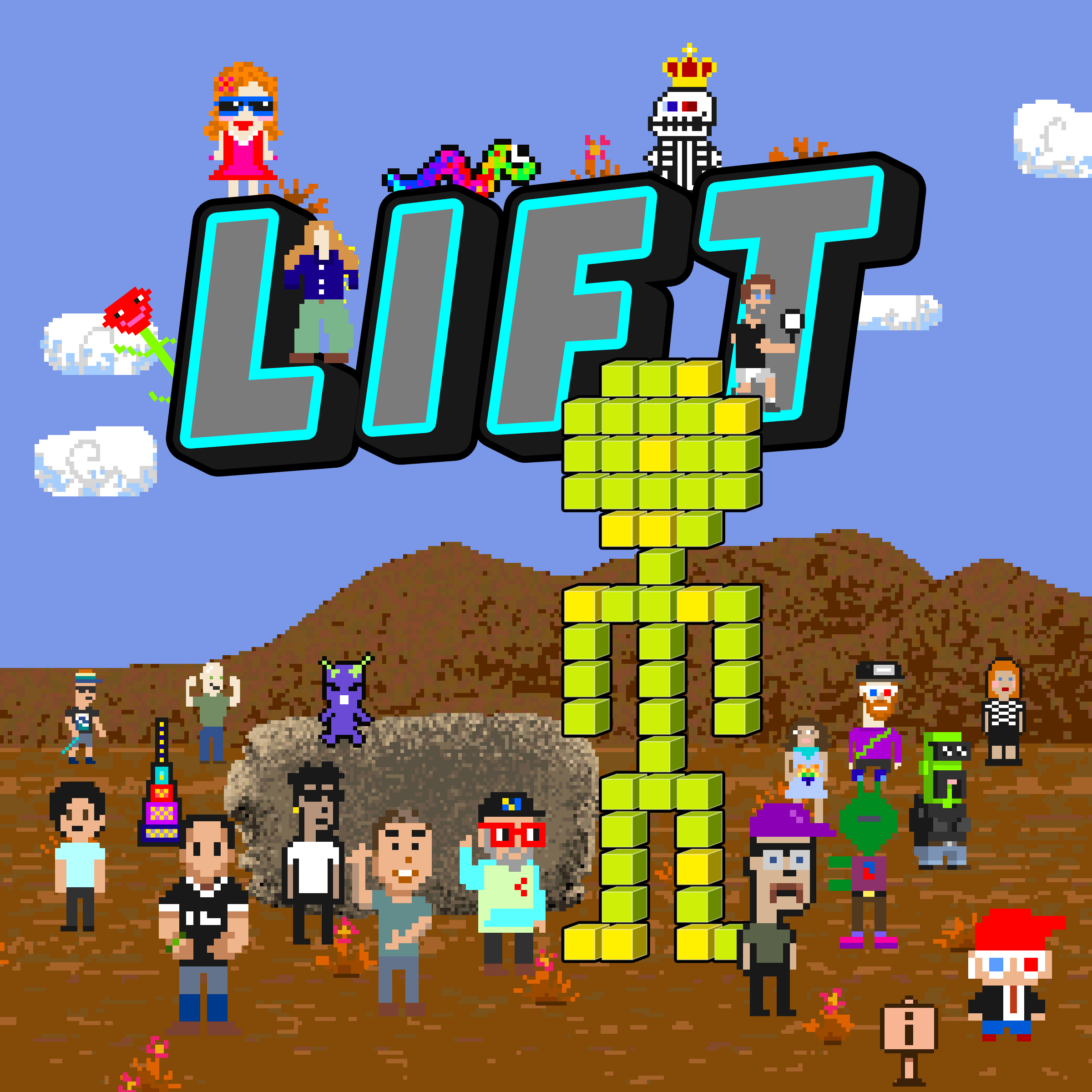 LIFT (a self portrait) #841