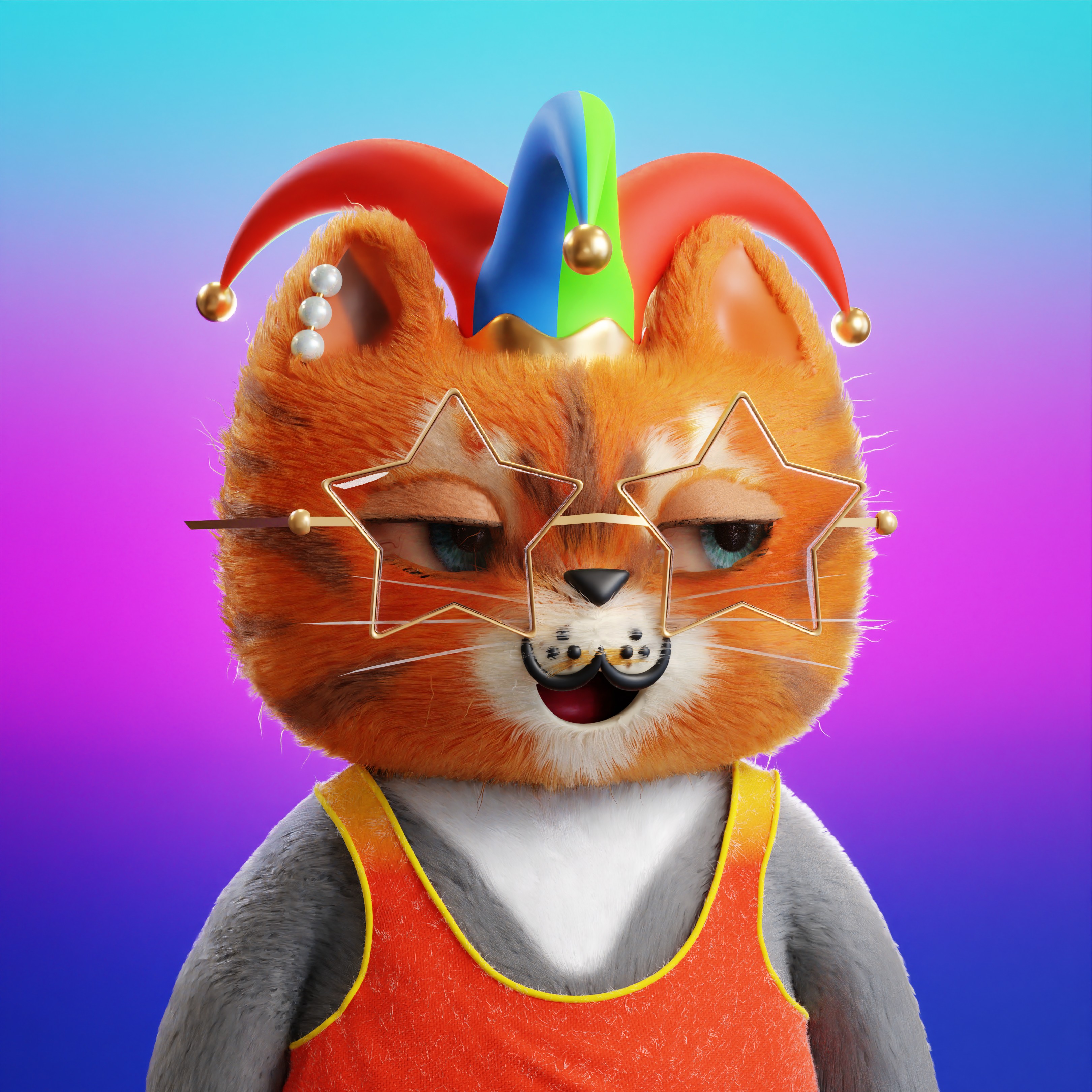 Mutant Lovely Cats #4983