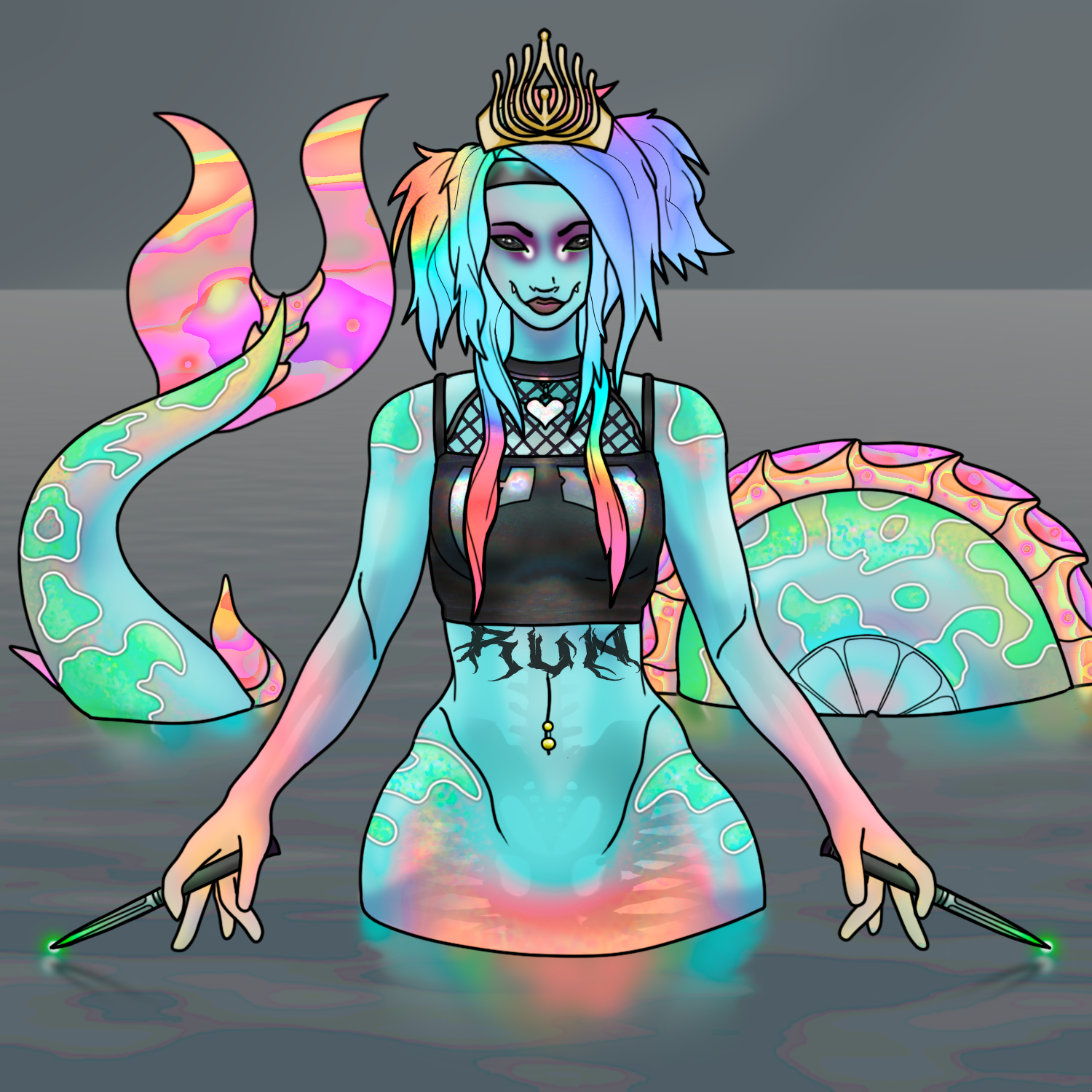 Mermaid Sisters  #2224