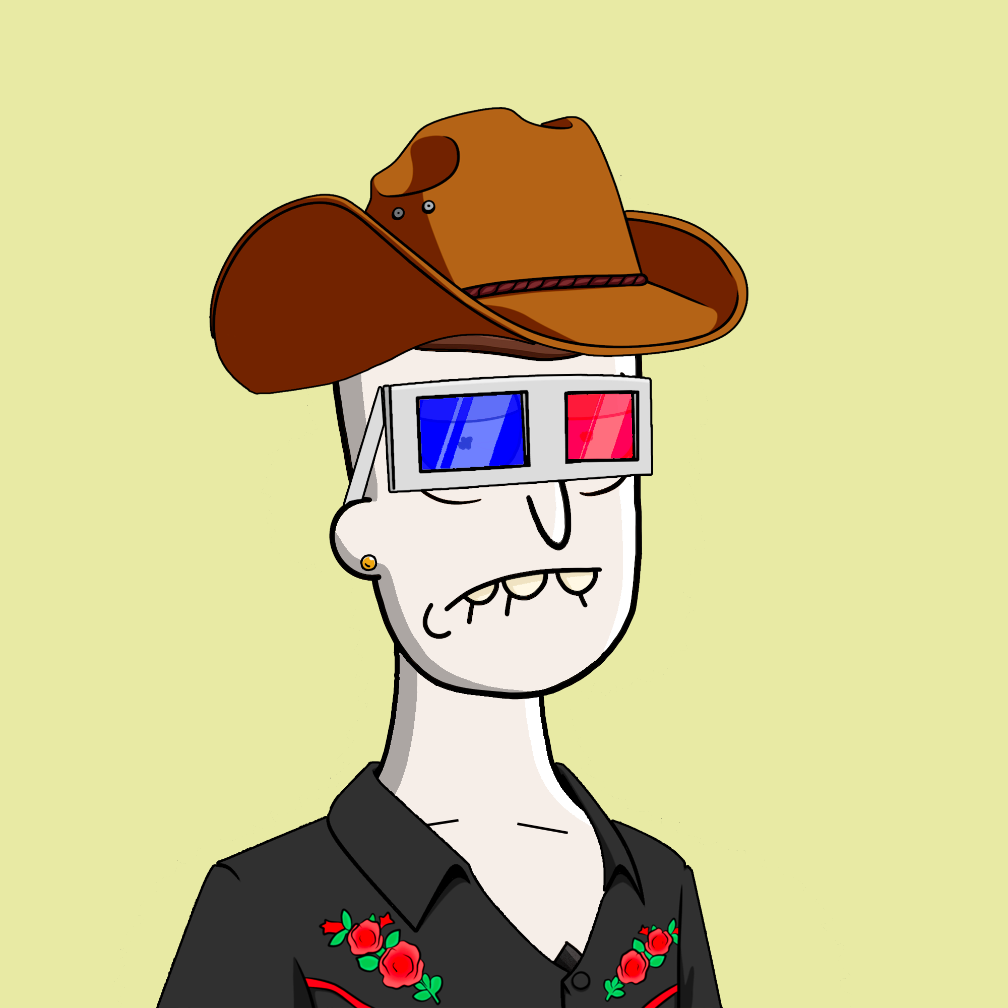 Bored Ricks Wubba Club #9968