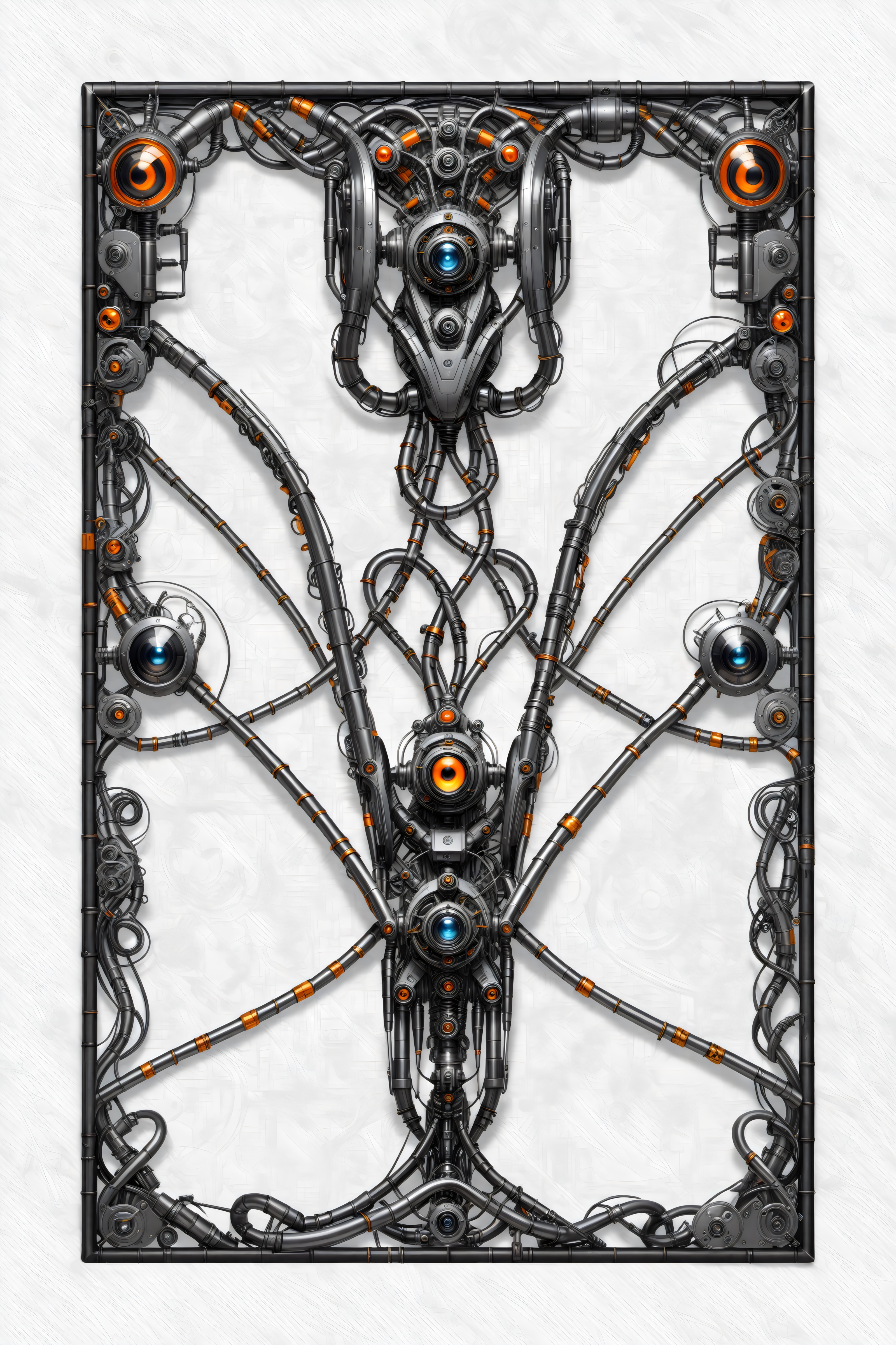 UBK #68 Orange Insects