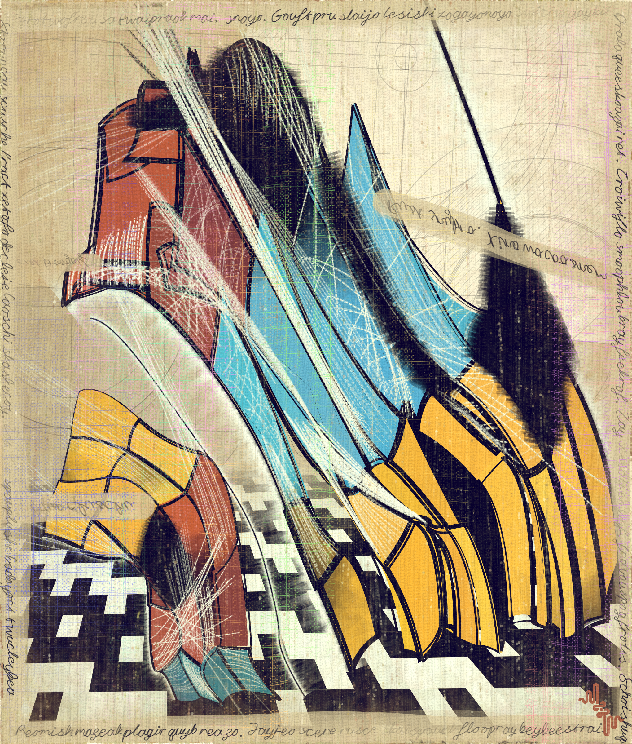 Amplitudes of Canvas #463