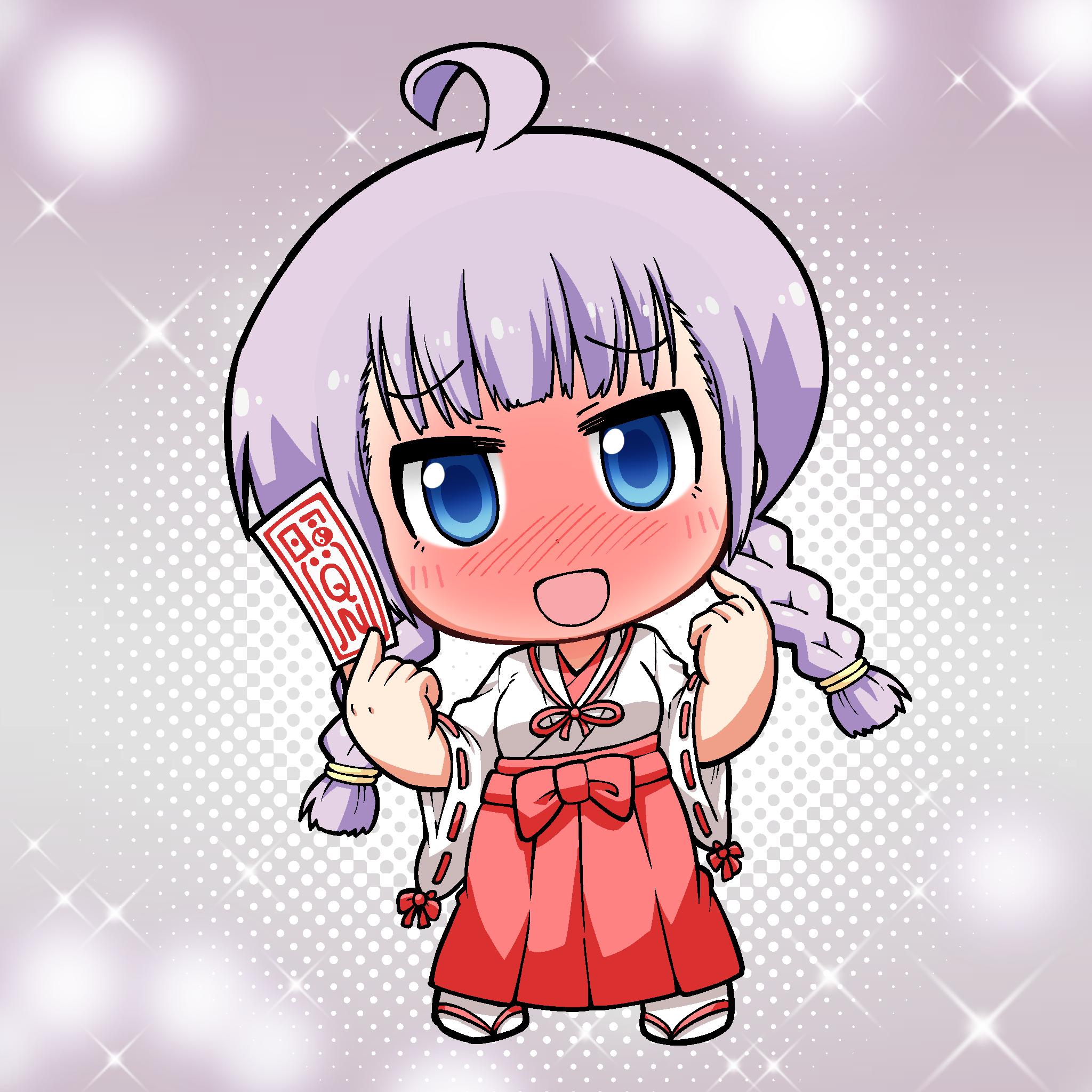 Tere QN! purple miko3 #2634