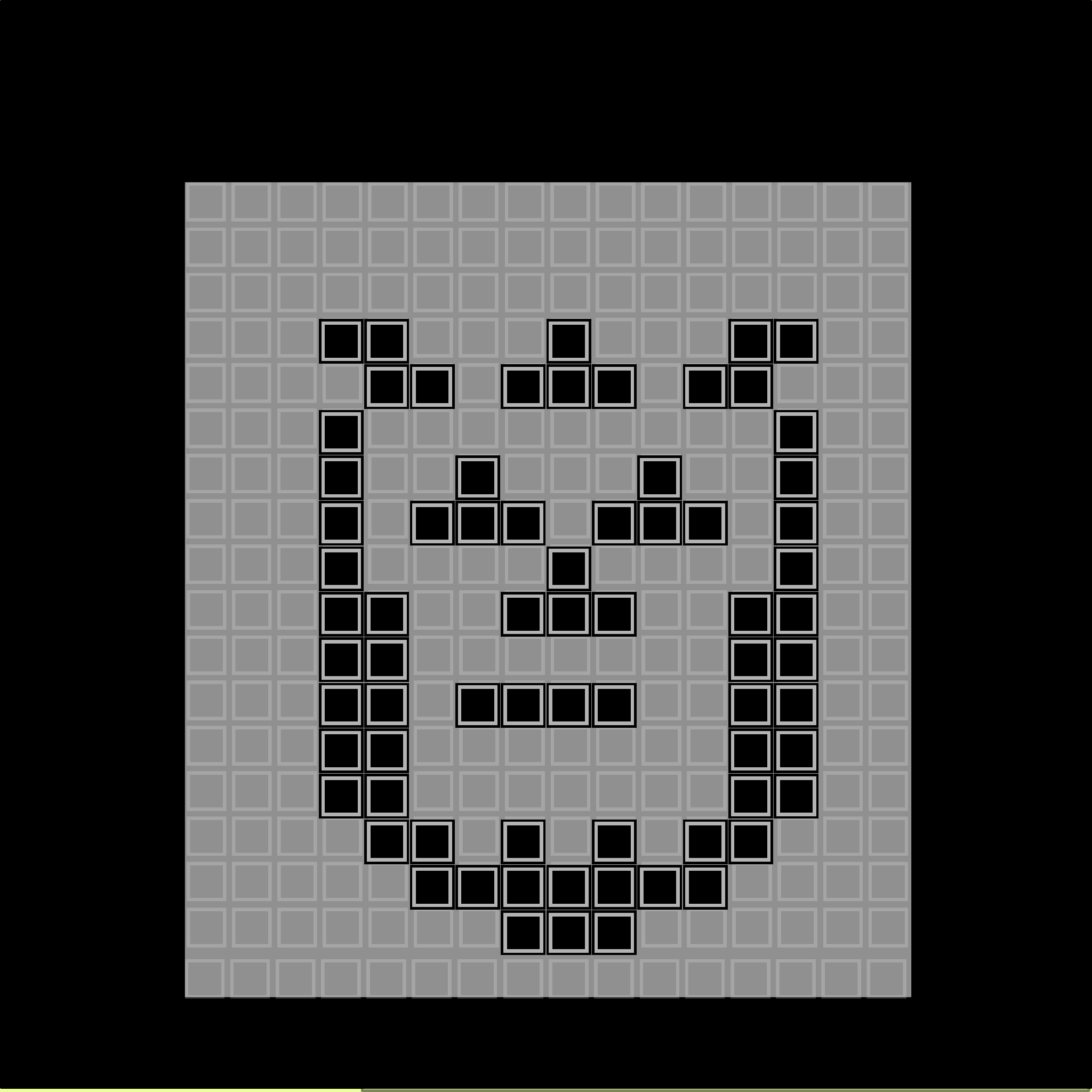 8-bit Block Face #7973