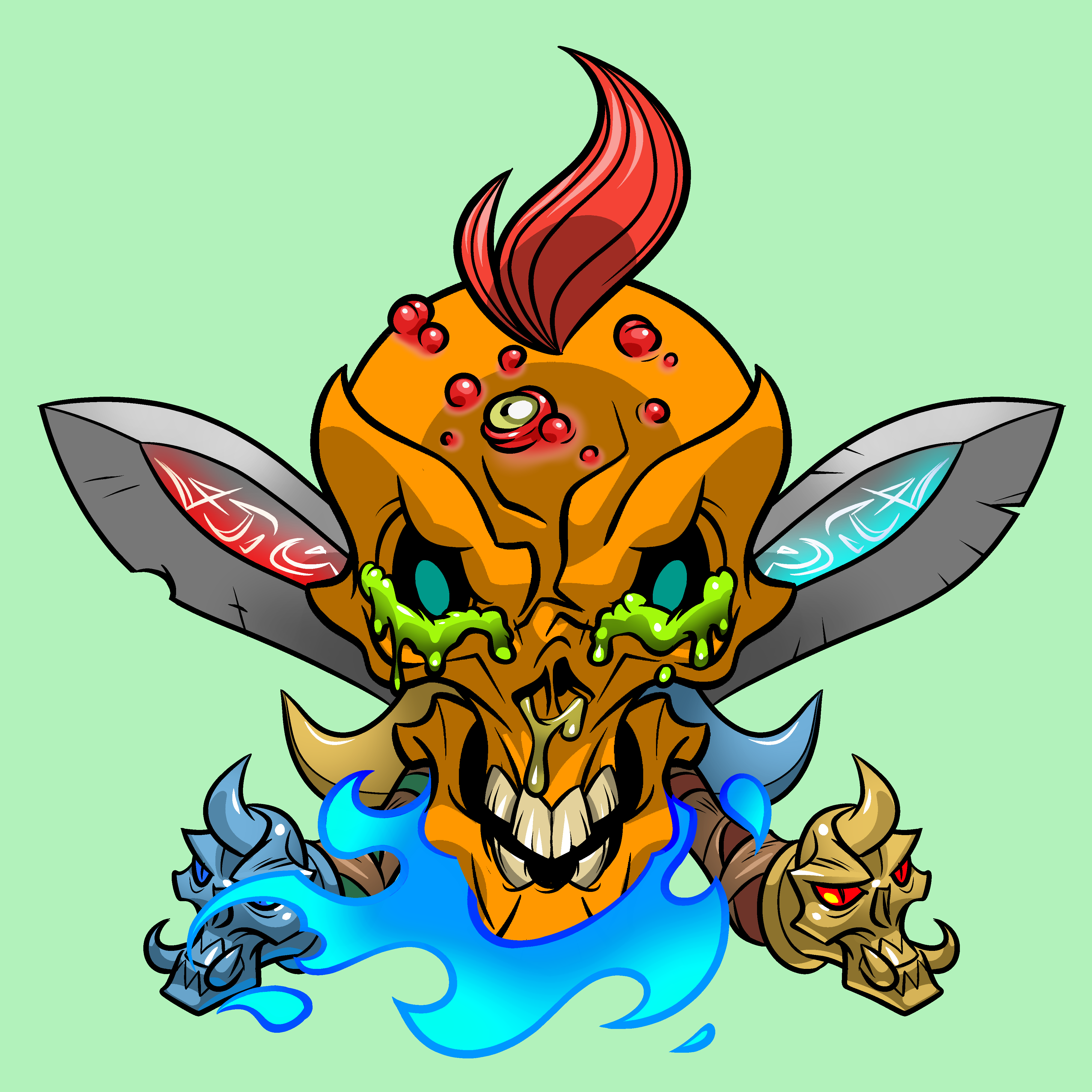 DemonicSkulls #10086