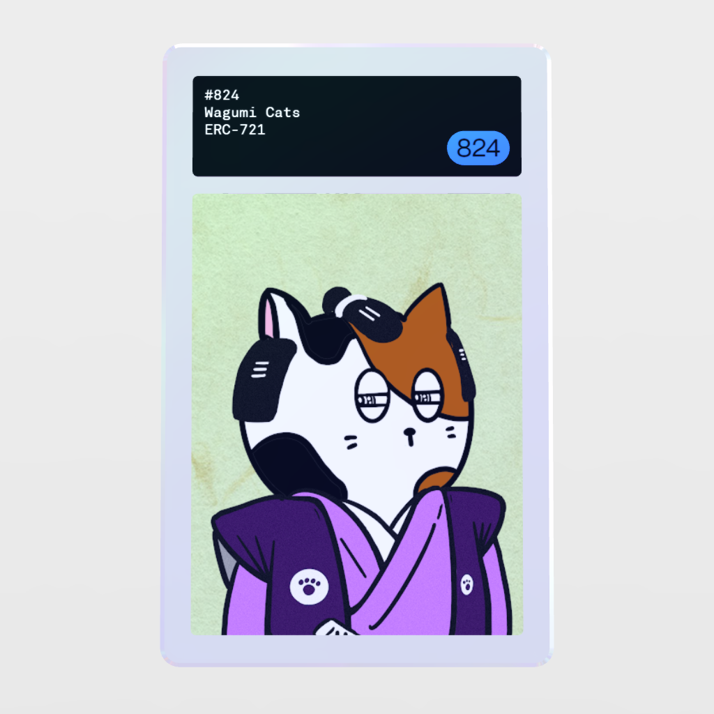Minter Token - Wagumi Cats #824