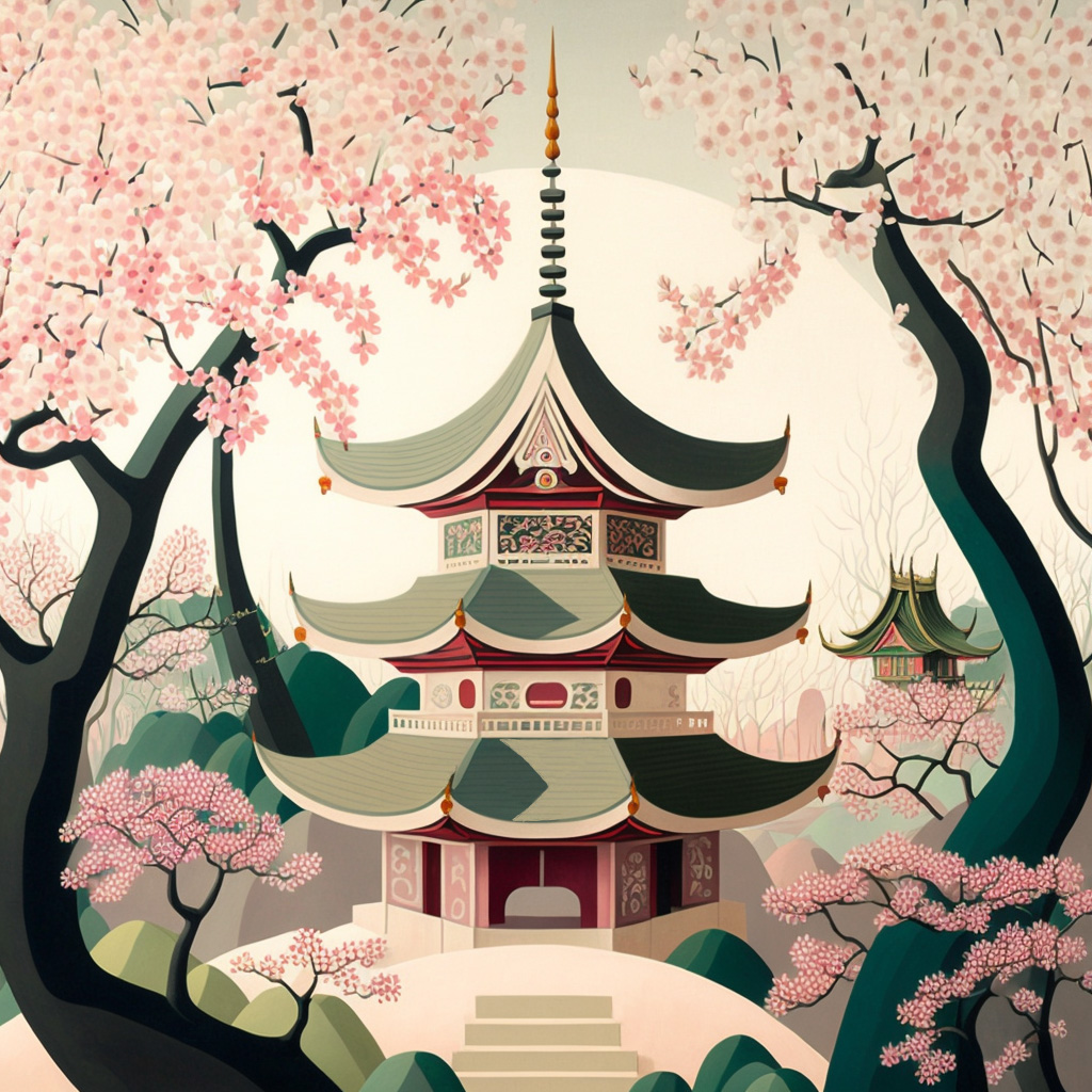 Peaceful Pagoda #7/50