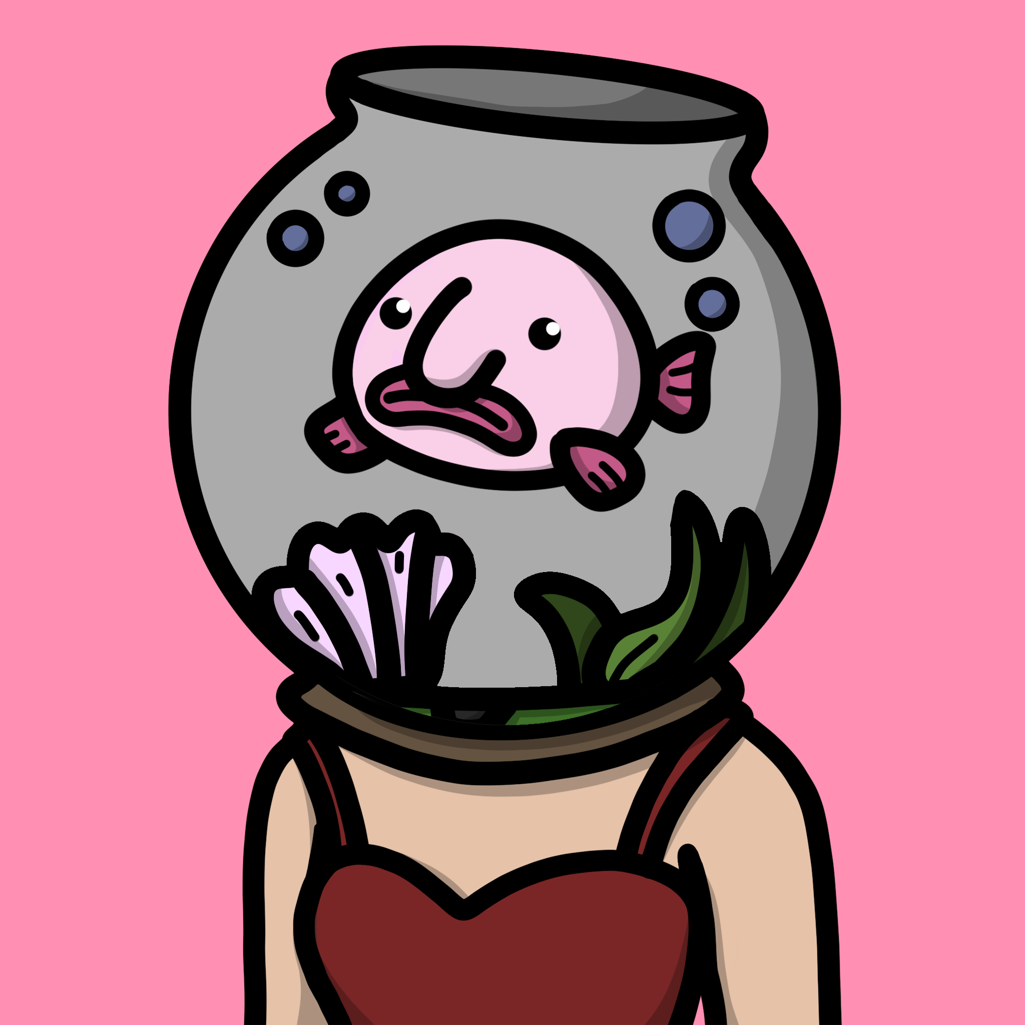Fishbowl Head #771