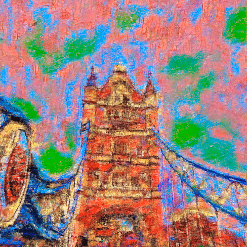 Tower Bridge in London 