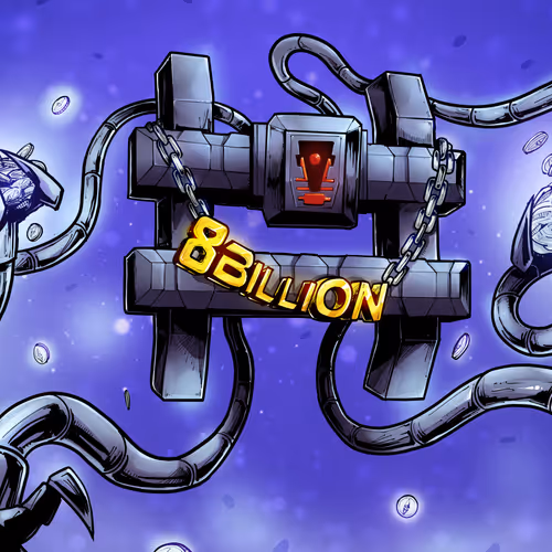 Hashbot 8 Billion Poster