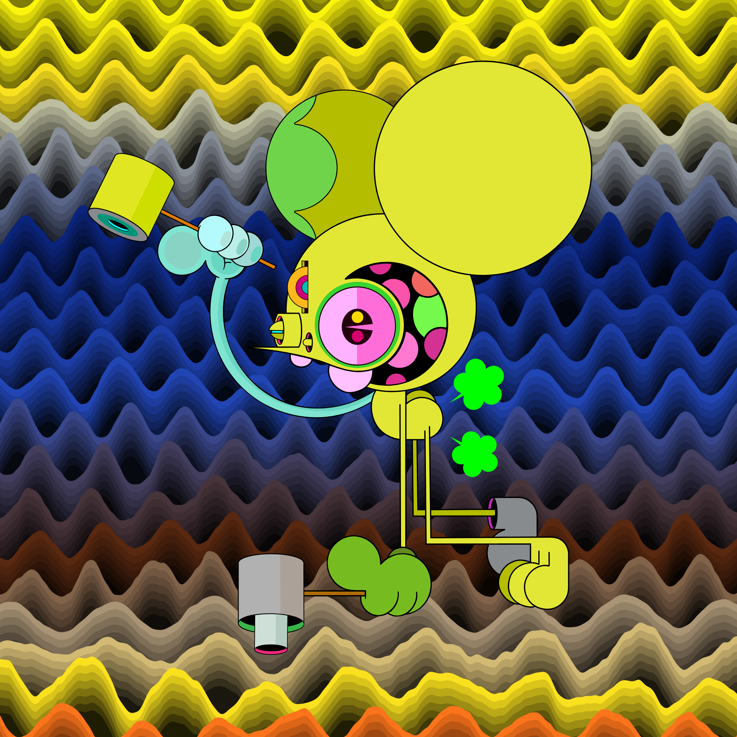 Neogen Space Monkeys #371