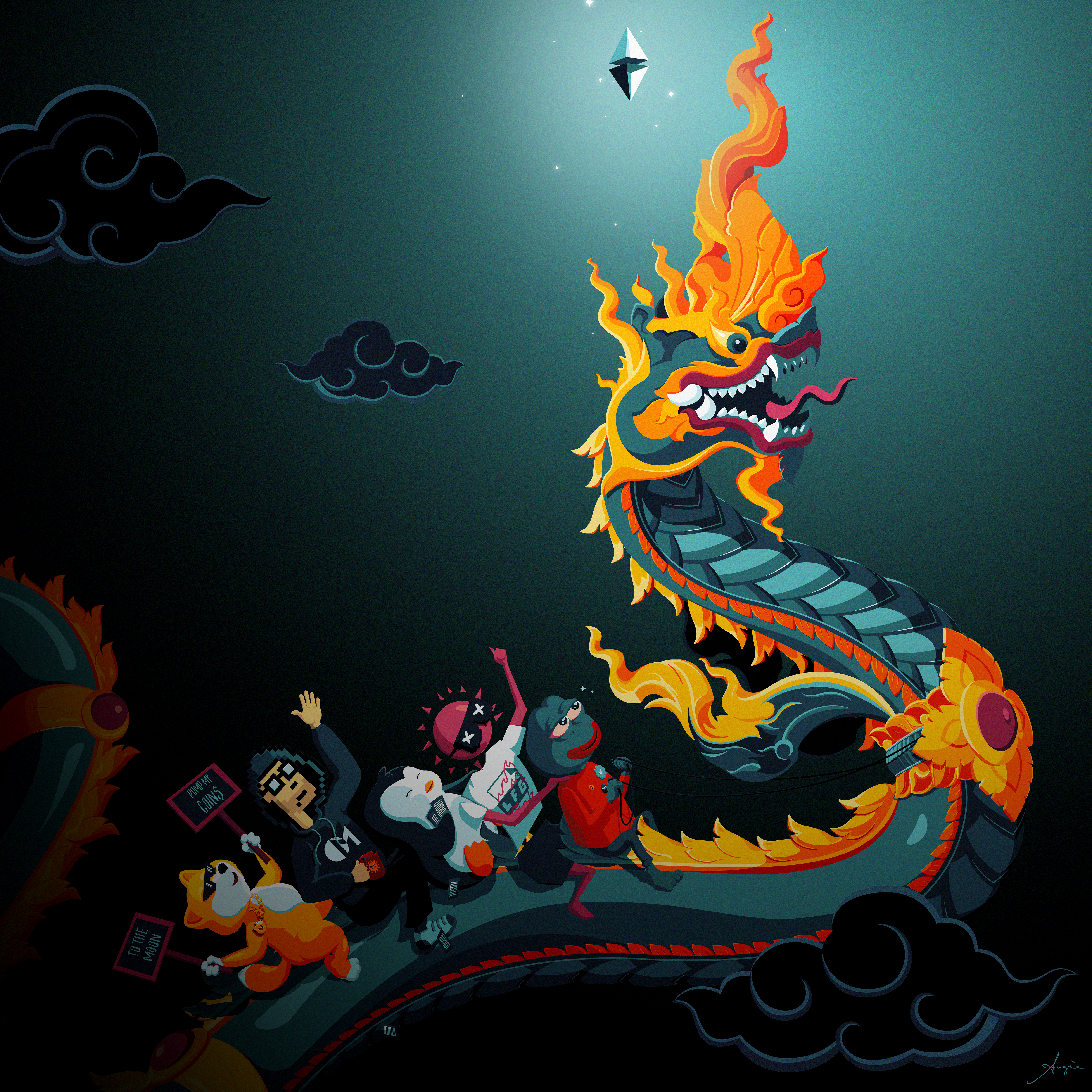 En Route to the Bull