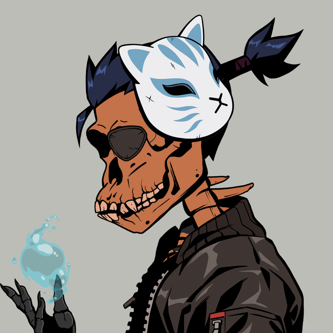 Skull Zuki Ape #1414