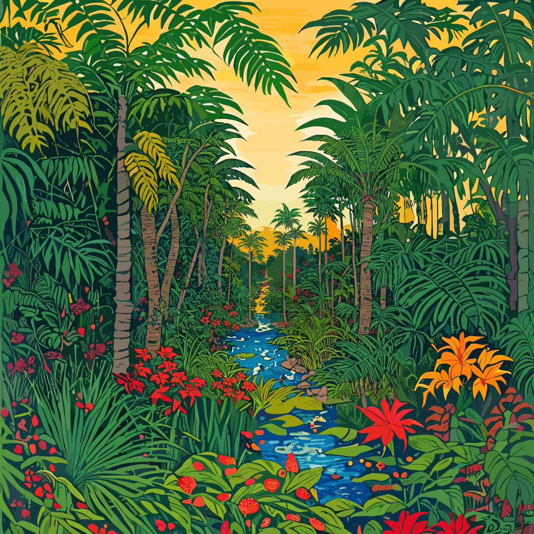 Singapore Sunrise (Animated GIF Fly-In) (AP)