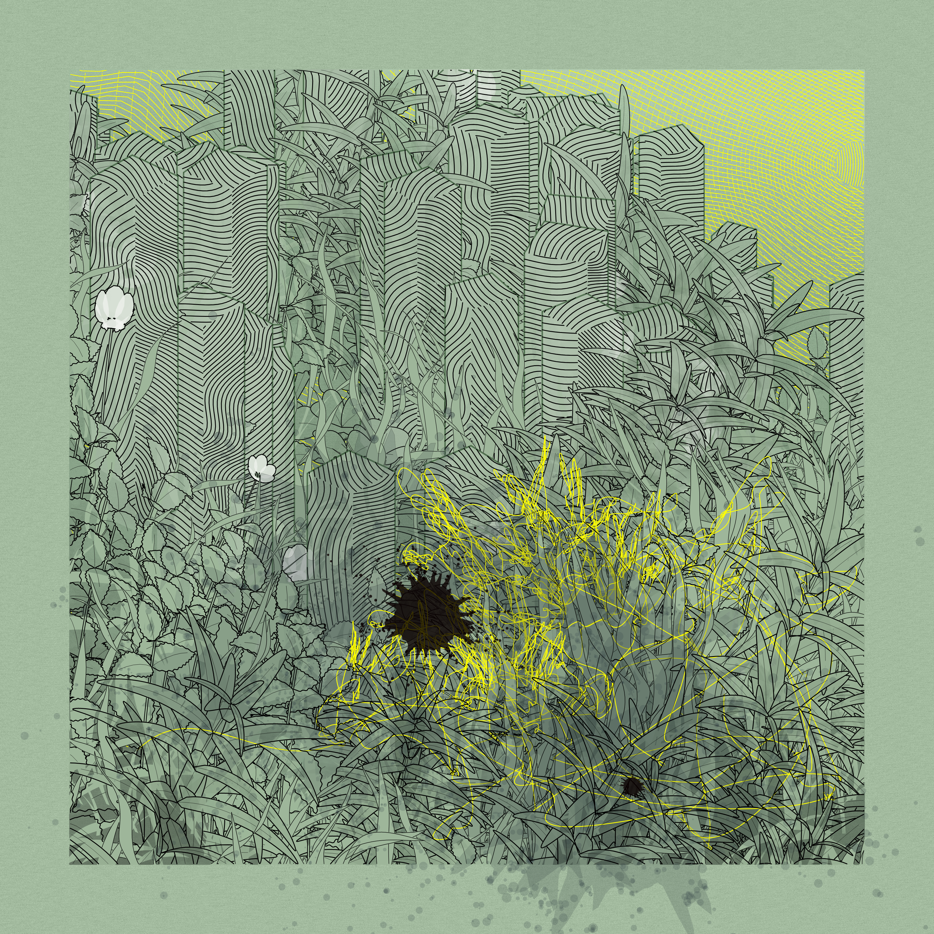 Landscape with Carbon Capture #414