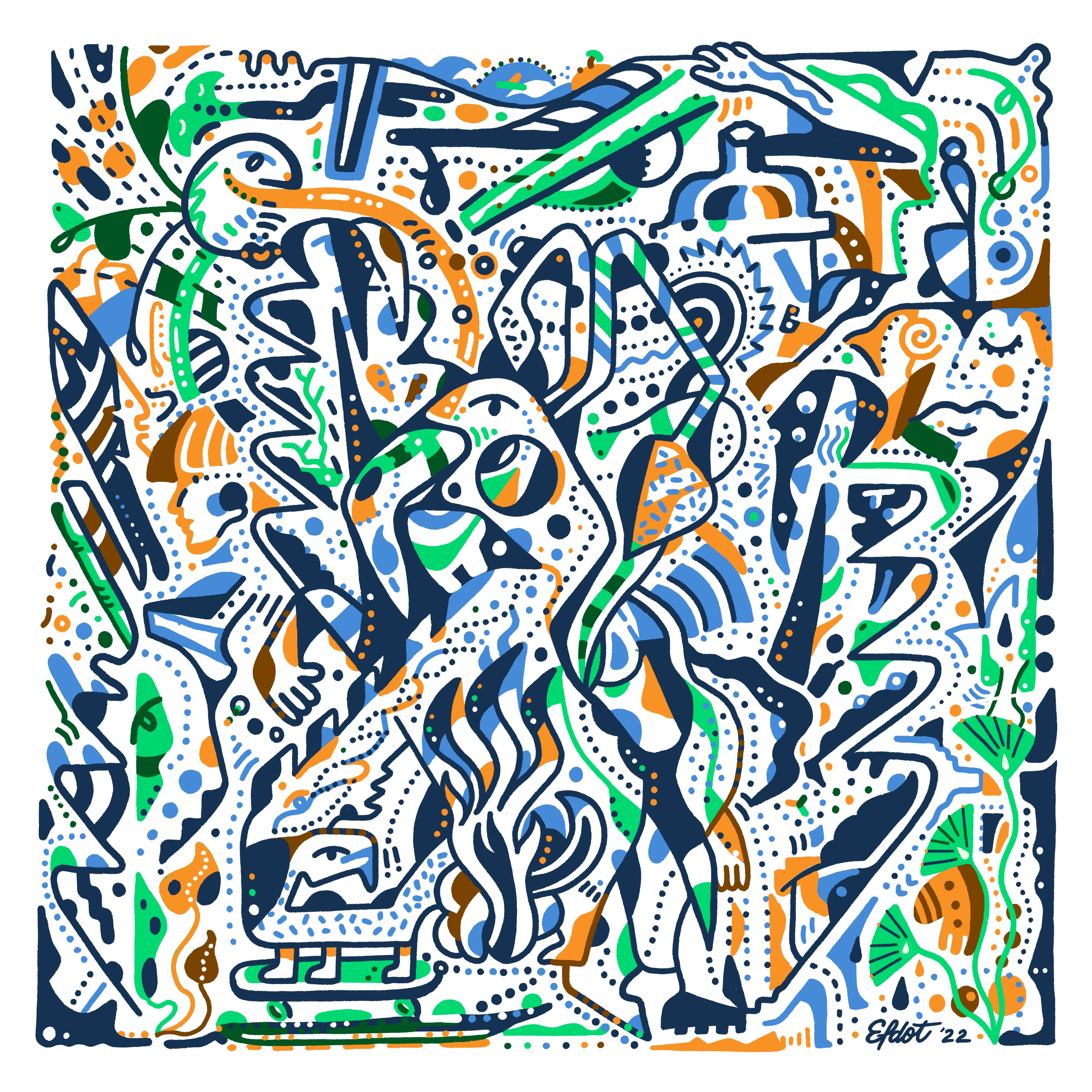 Blobs of Paradise #13/22