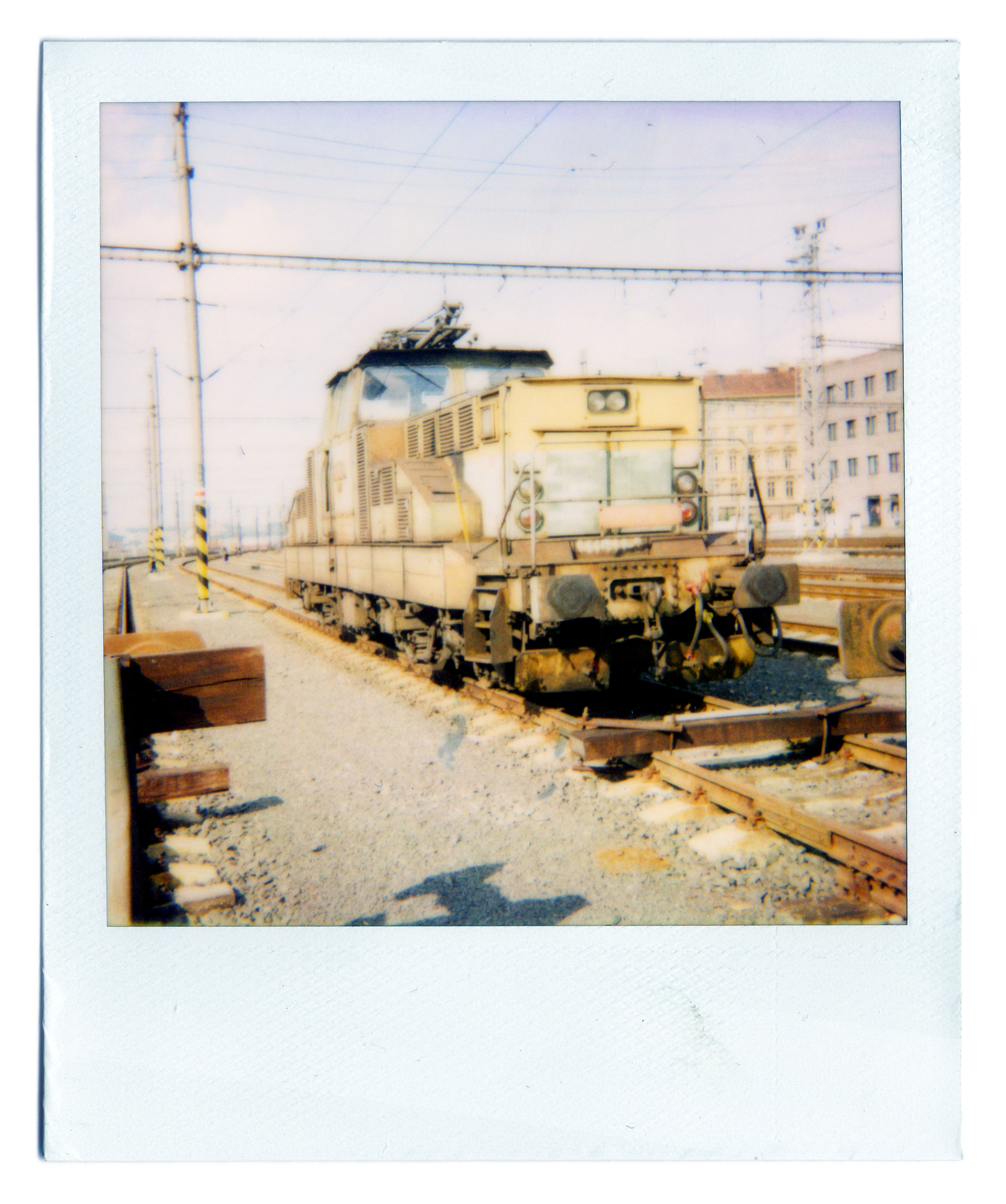 Locomotive Polaroid600 1/4
