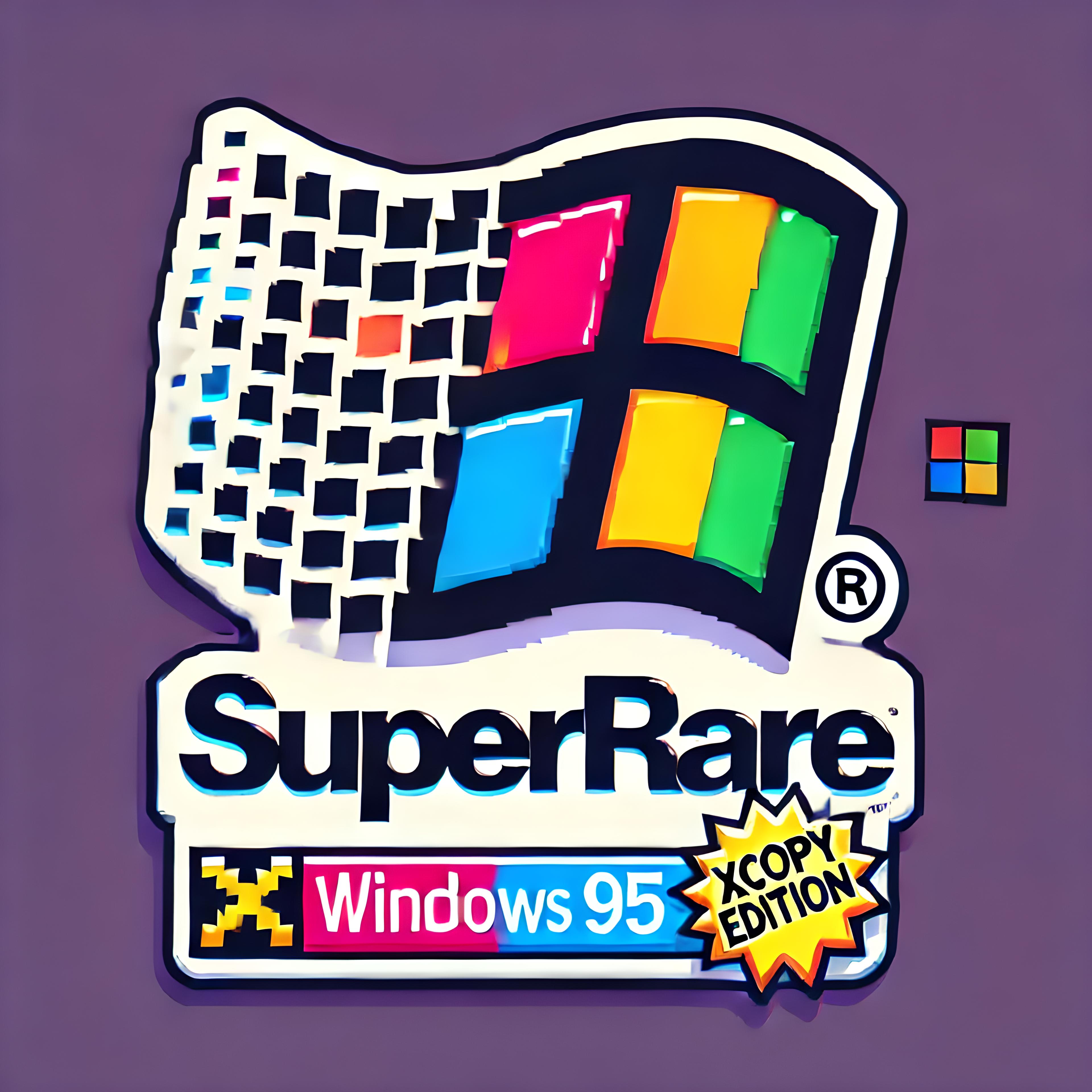 SuperRare Windows 95 XCOPY EDITION