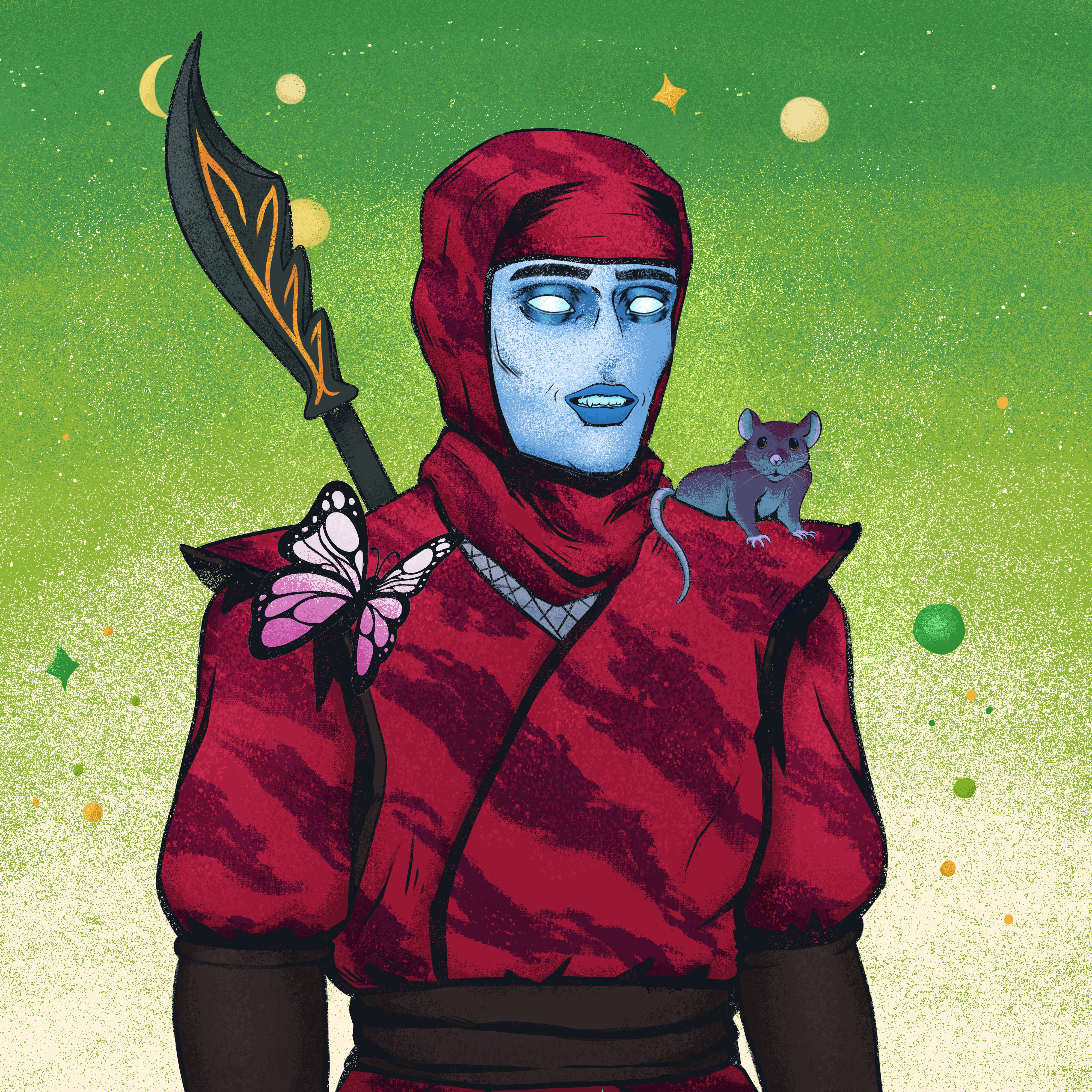 Tie Dye Ninja #1758