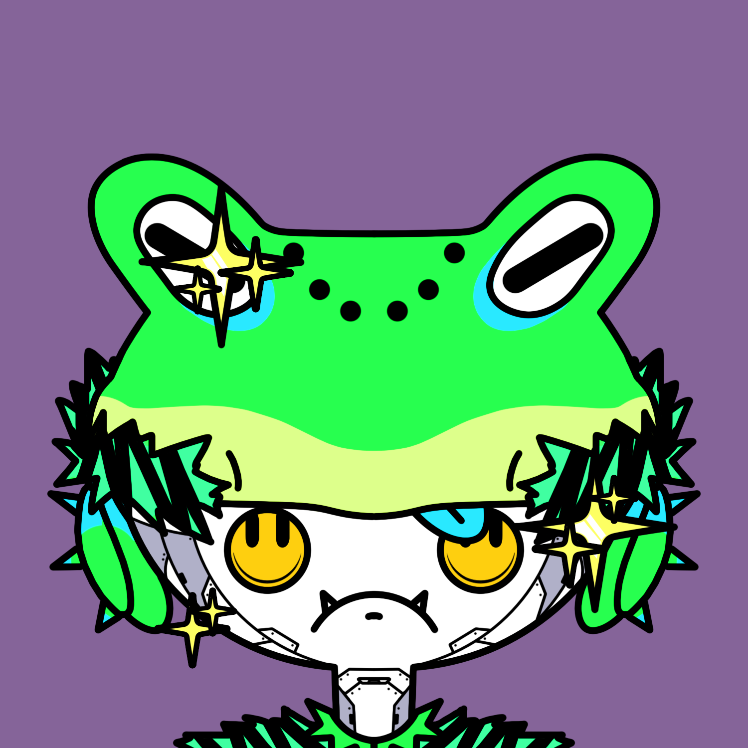 Frog Heads #910